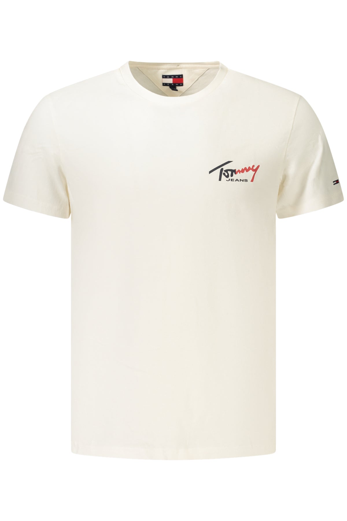 TOMMY HILFIGER MEN'S SHORT-SLEEVE T-SHIRT WHITE
