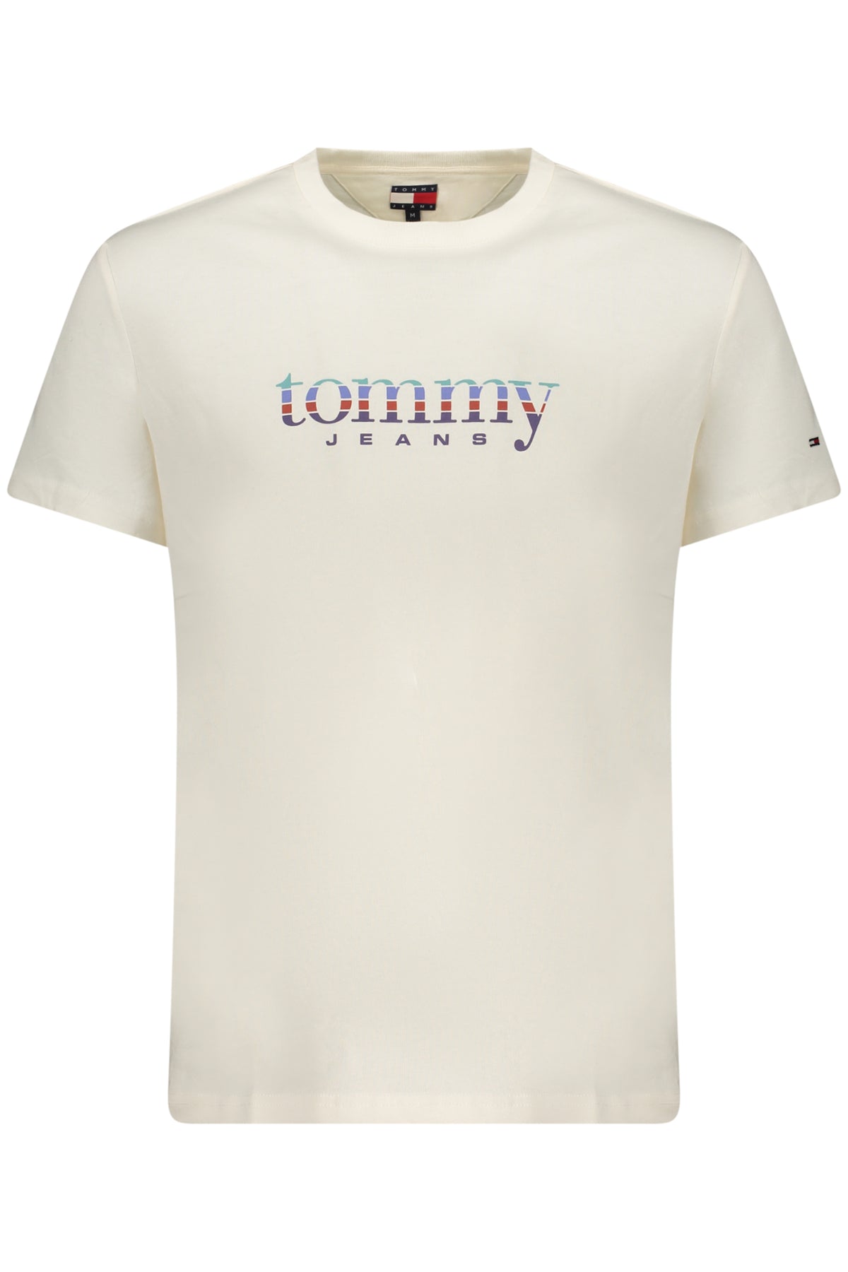 TOMMY HILFIGER MEN'S SHORT-SLEEVE T-SHIRT WHITE