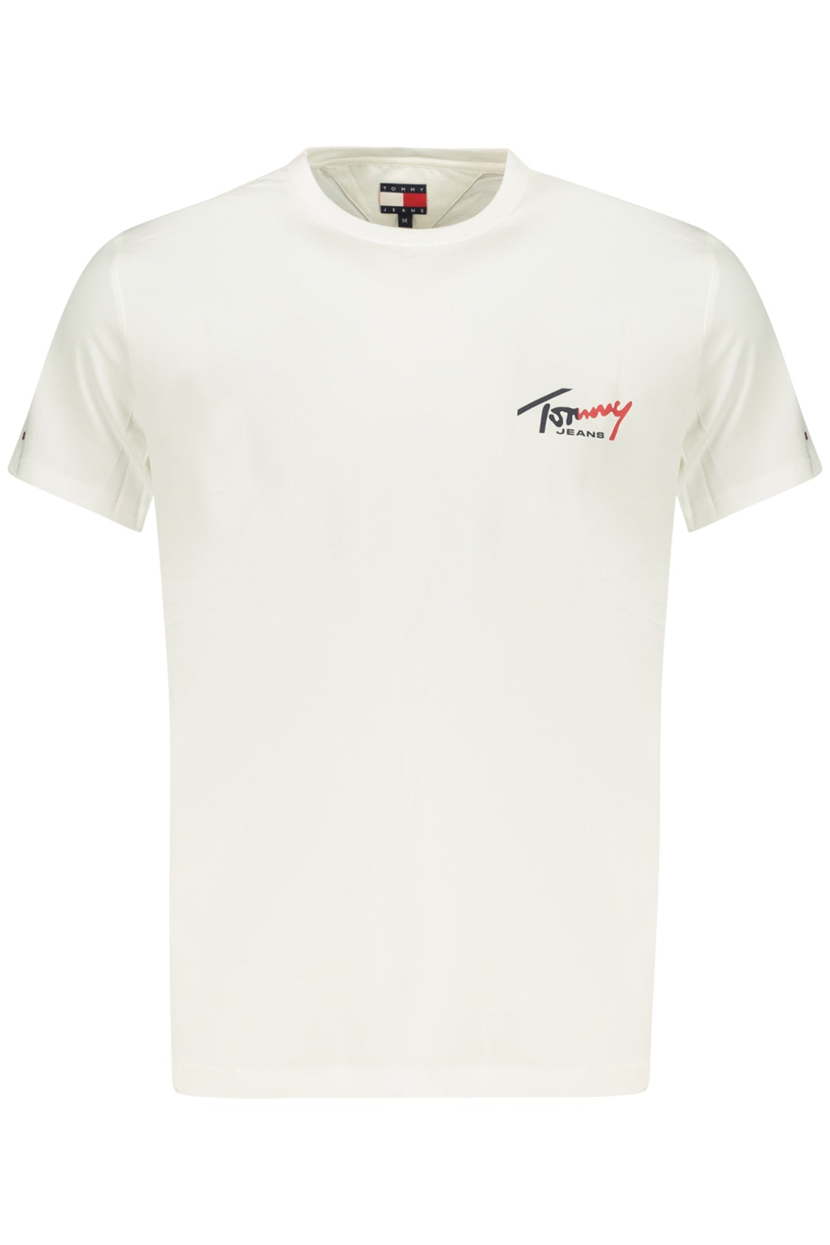 TOMMY HILFIGER MEN'S SHORT-SLEEVE T-SHIRT WHITE