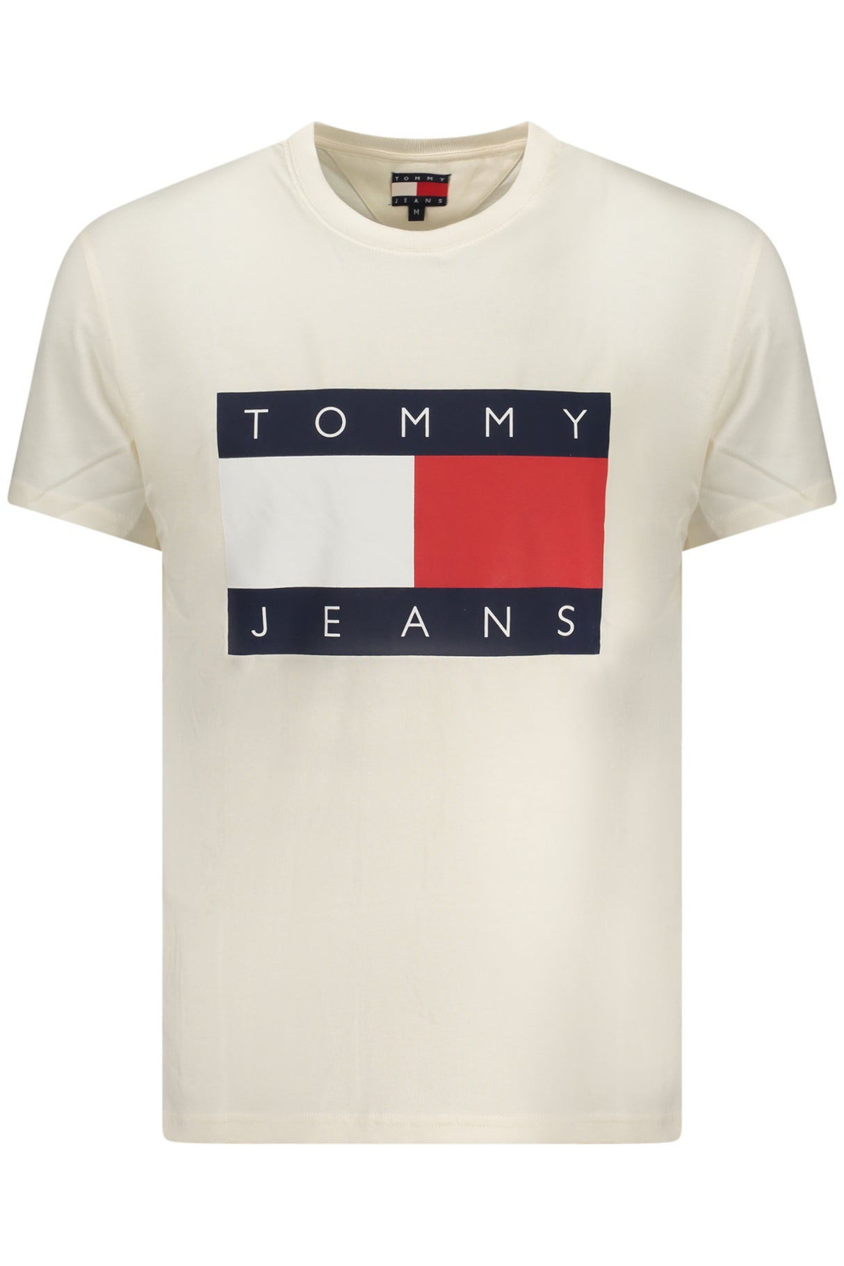 TOMMY HILFIGER MEN'S SHORT-SLEEVE T-SHIRT WHITE