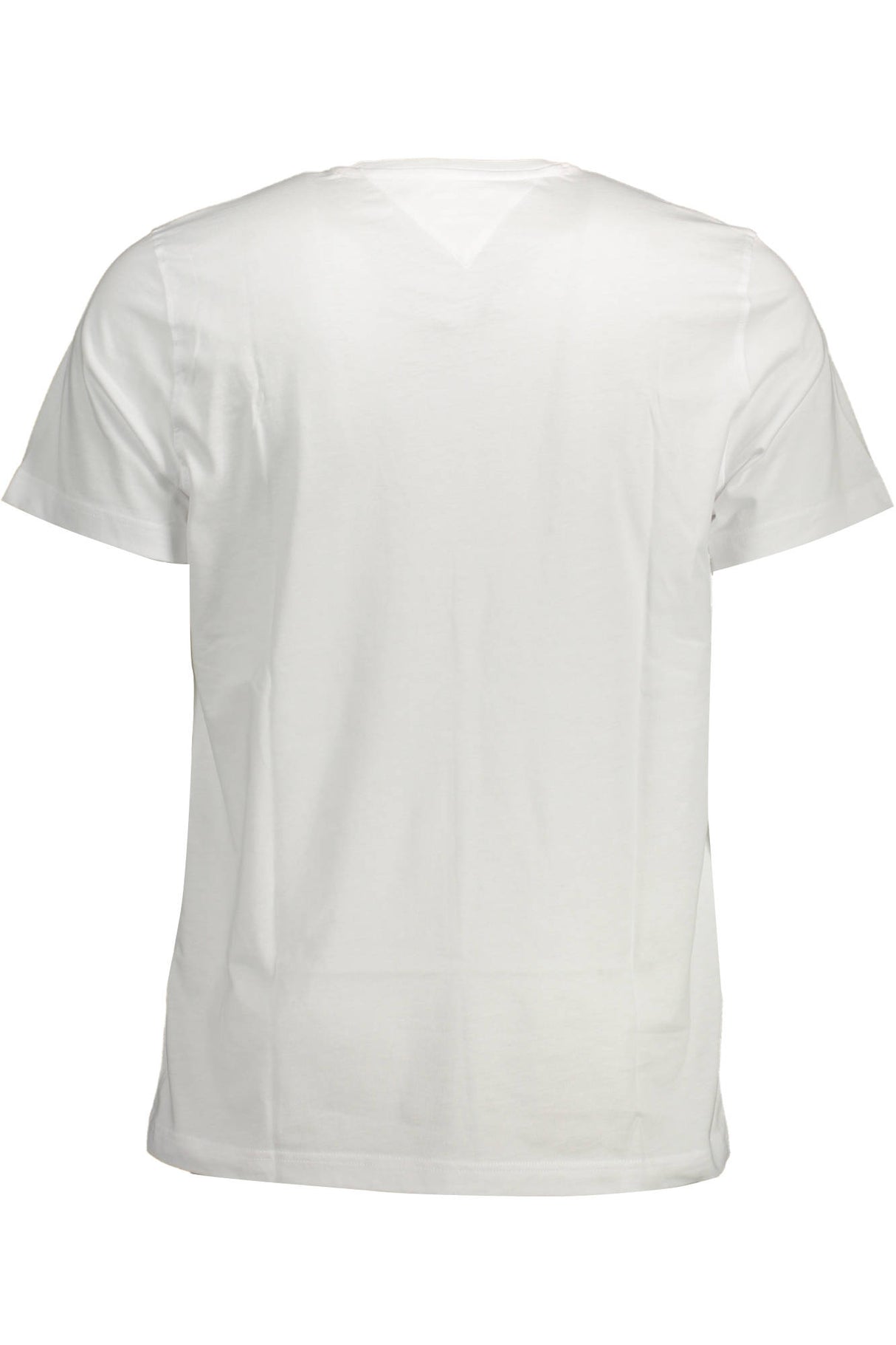 TOMMY HILFIGER MEN'S WHITE SHORT SLEEVE T-SHIRT