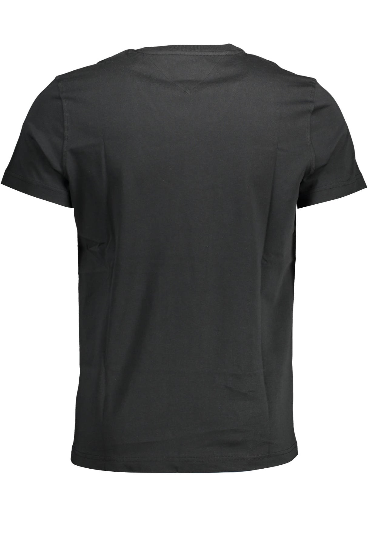 TOMMY HILFIGER SHORT SLEEVE T-SHIRT MEN BLACK