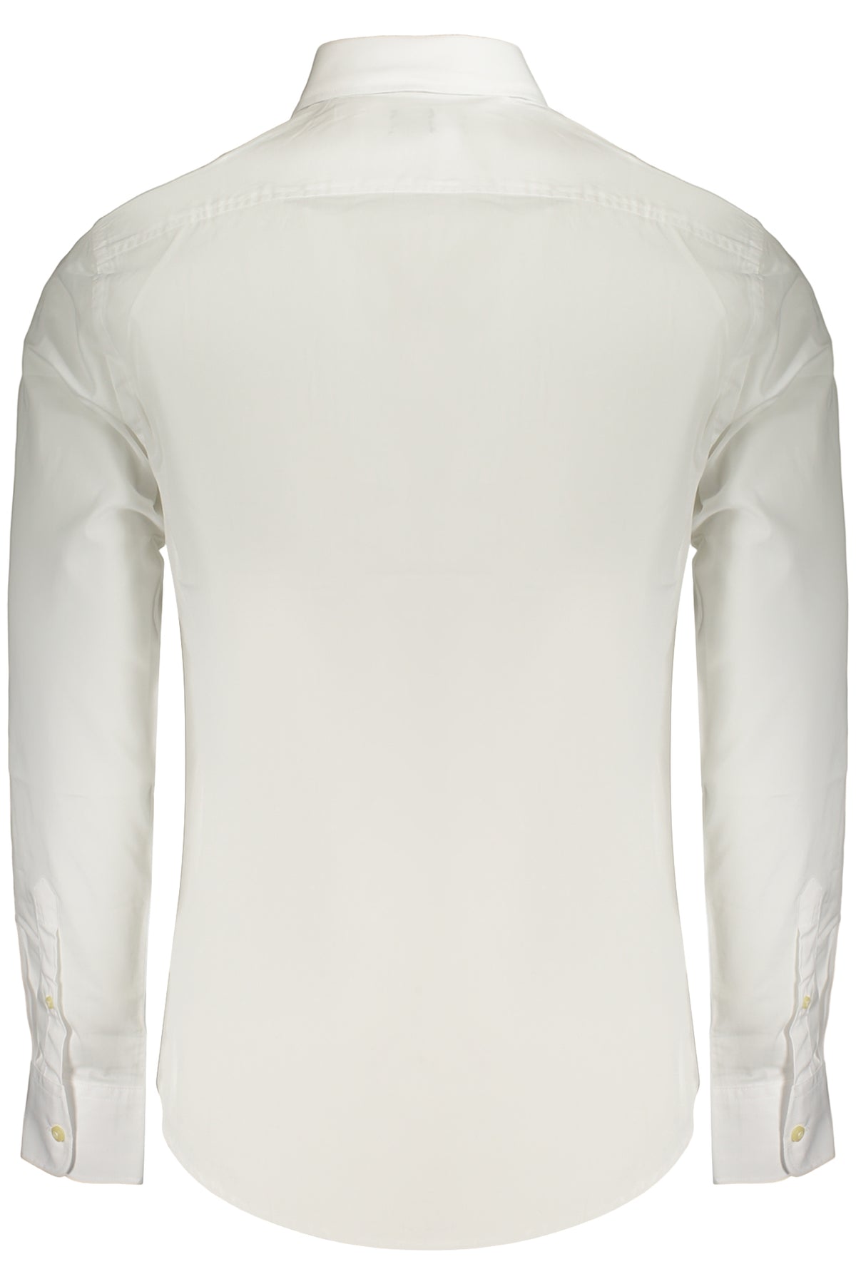 US GRAND MEN'S LONG-SLEEVED WHITE SHIRT