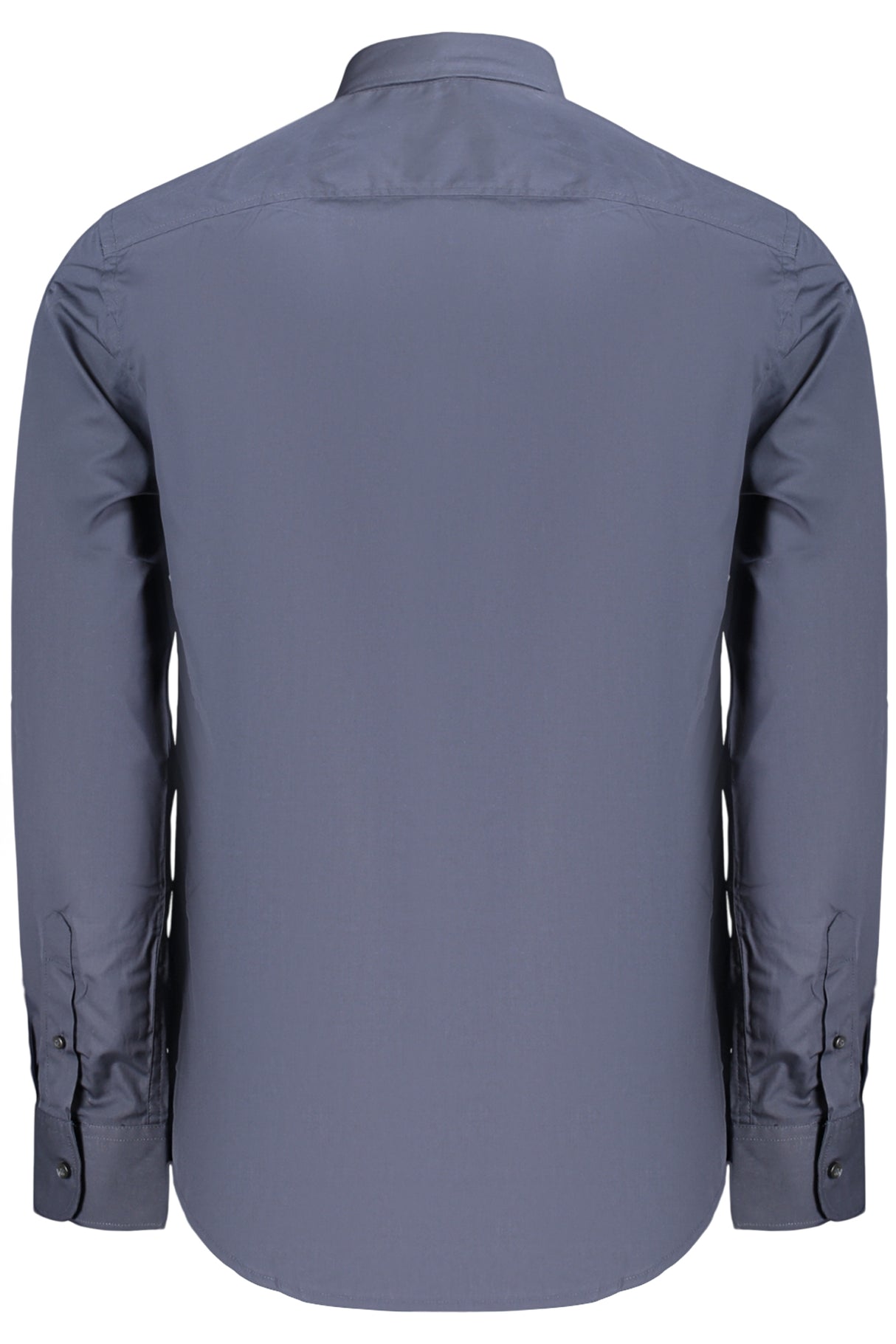 US GRAND MEN'S BLUE LONG-SLEEVED SHIRT