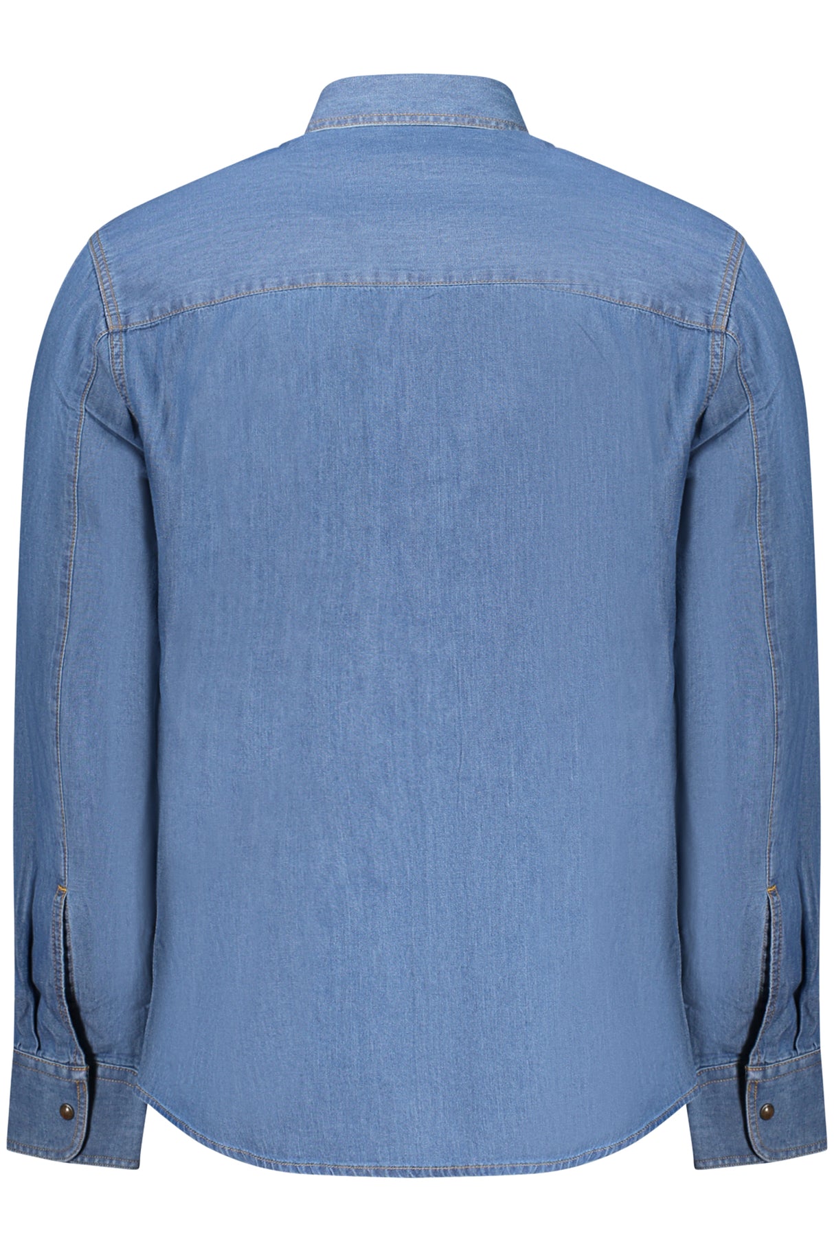 US GRAND MEN'S BLUE LONG-SLEEVED SHIRT