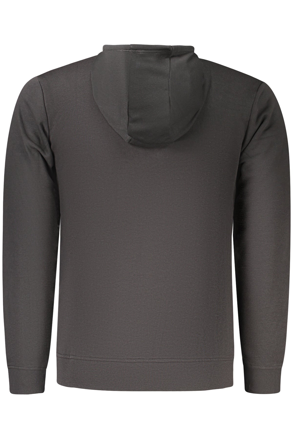 US GRAND MEN'S BLACK ZIP-UP SWEATSHIRT