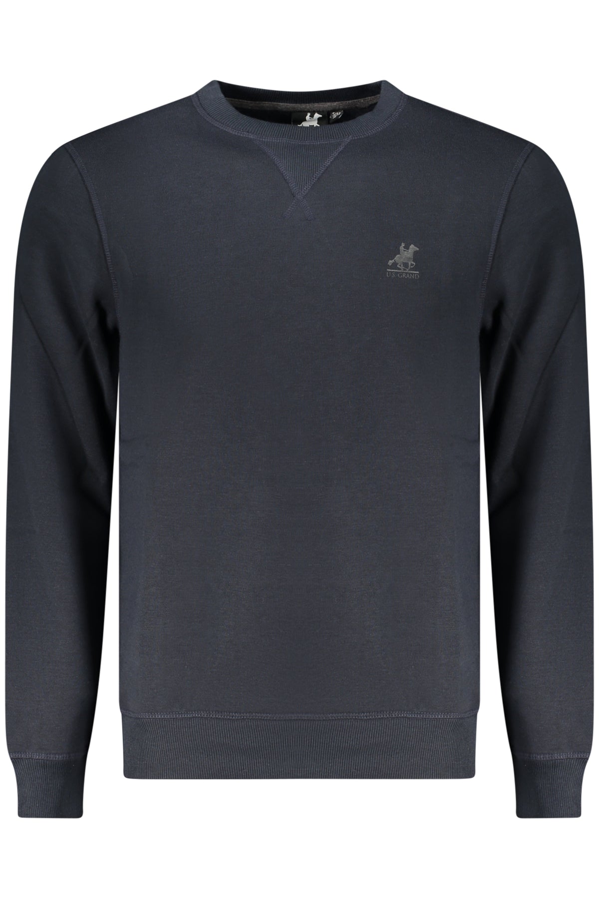 US GRAND MEN'S BLUE ZIP-UP SWEATSHIRT