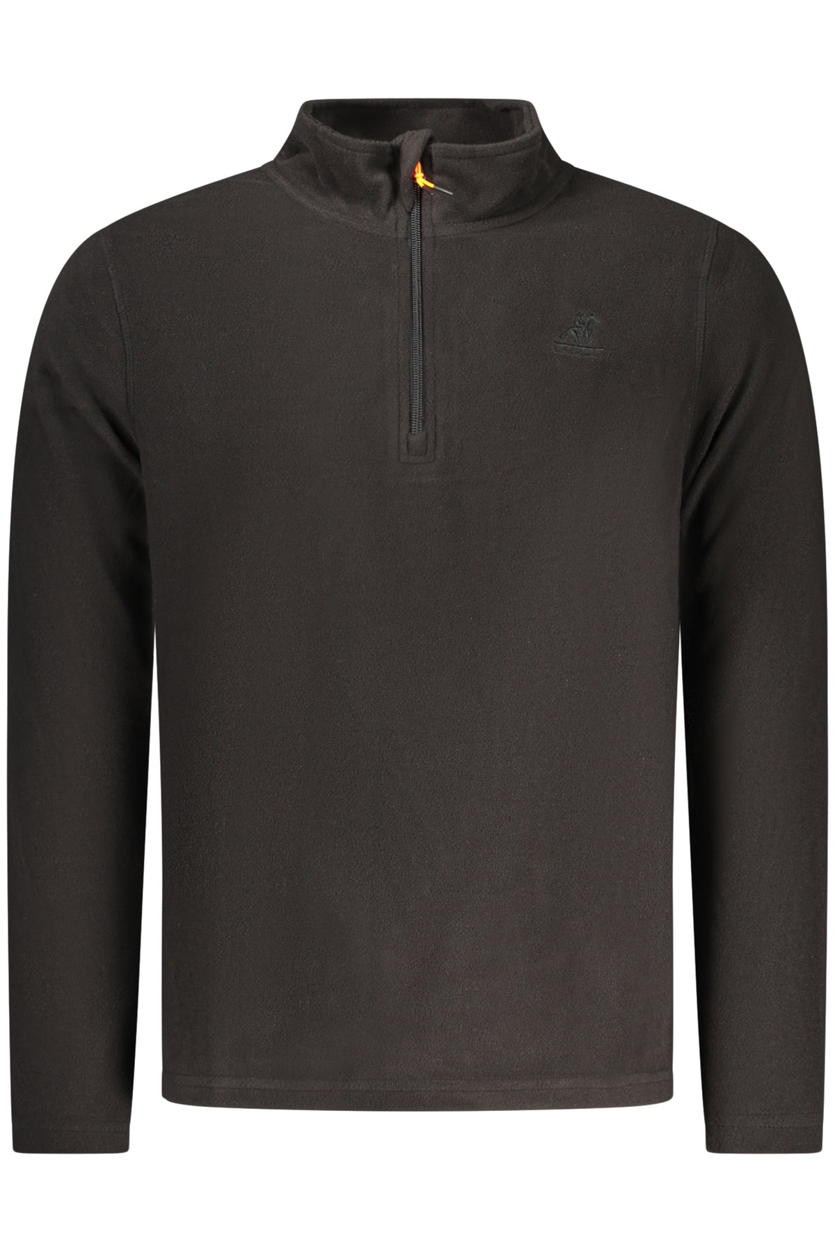 US GRAND MEN'S BLACK ZIP-UP SWEATSHIRT