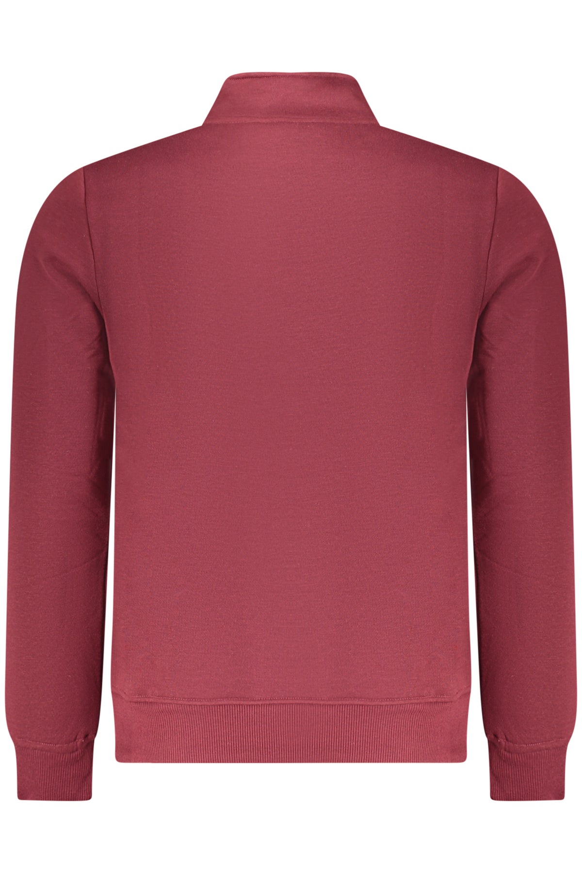 US GRAND MEN'S RED ZIP-UP SWEATSHIRT