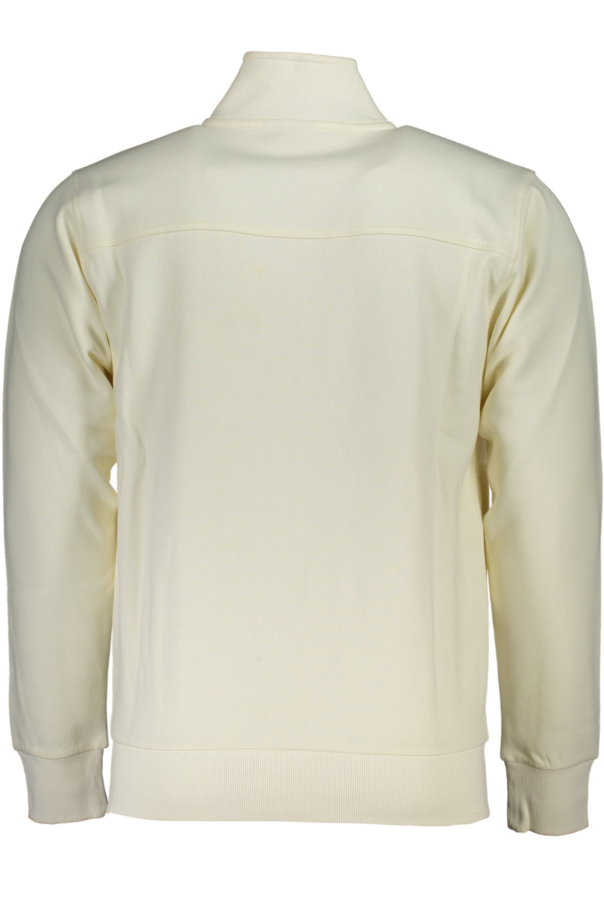 US GRAND MEN'S WHITE ZIP-UP SWEATSHIRT