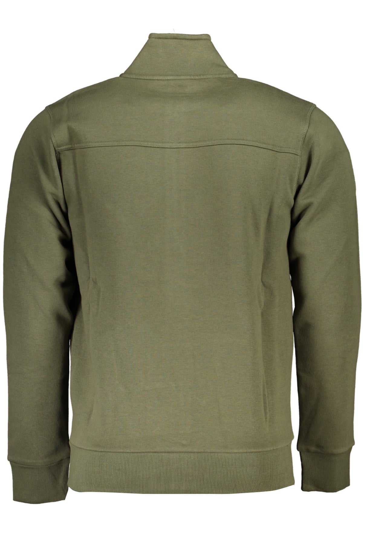 US GRAND MEN'S GREEN ZIP-UP SWEATSHIRT