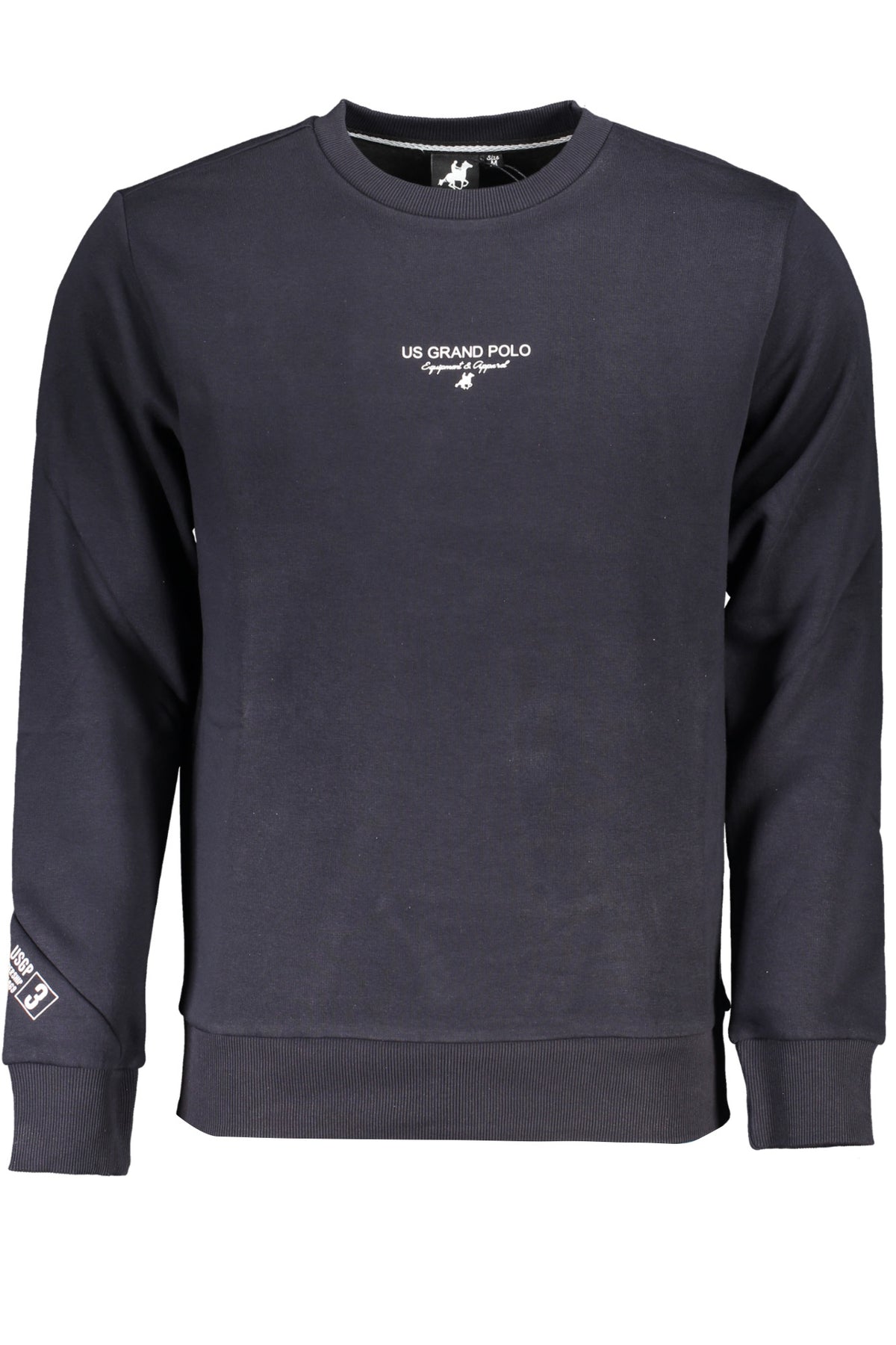 US GRAND MEN'S BLUE ZIP-UP SWEATSHIRT