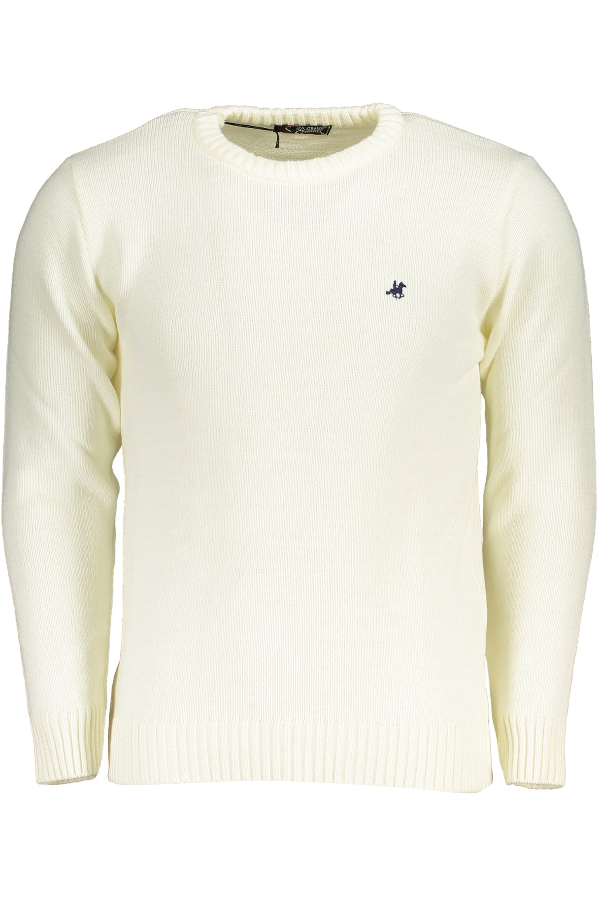 US GRAND MEN'S WHITE SWEATER
