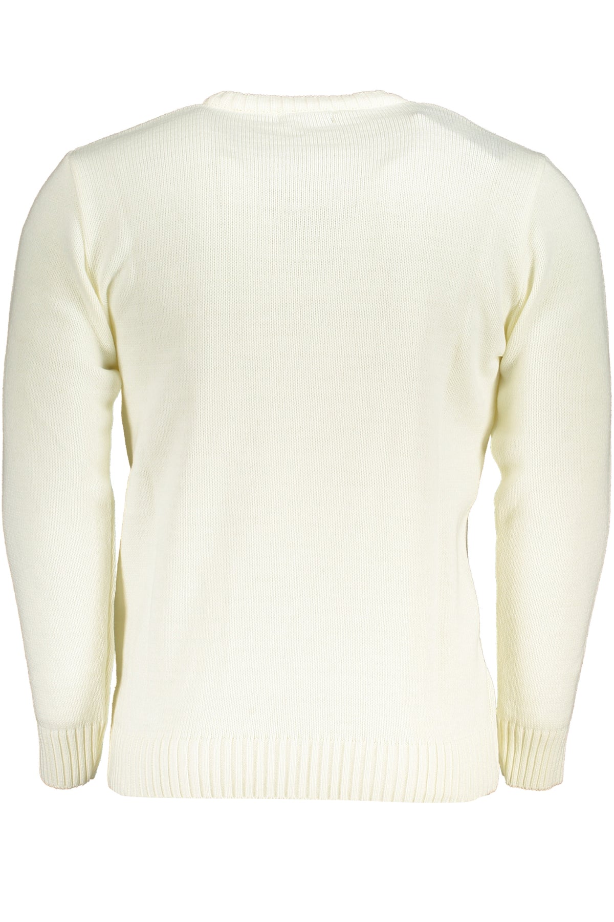 US GRAND MEN'S WHITE SWEATER