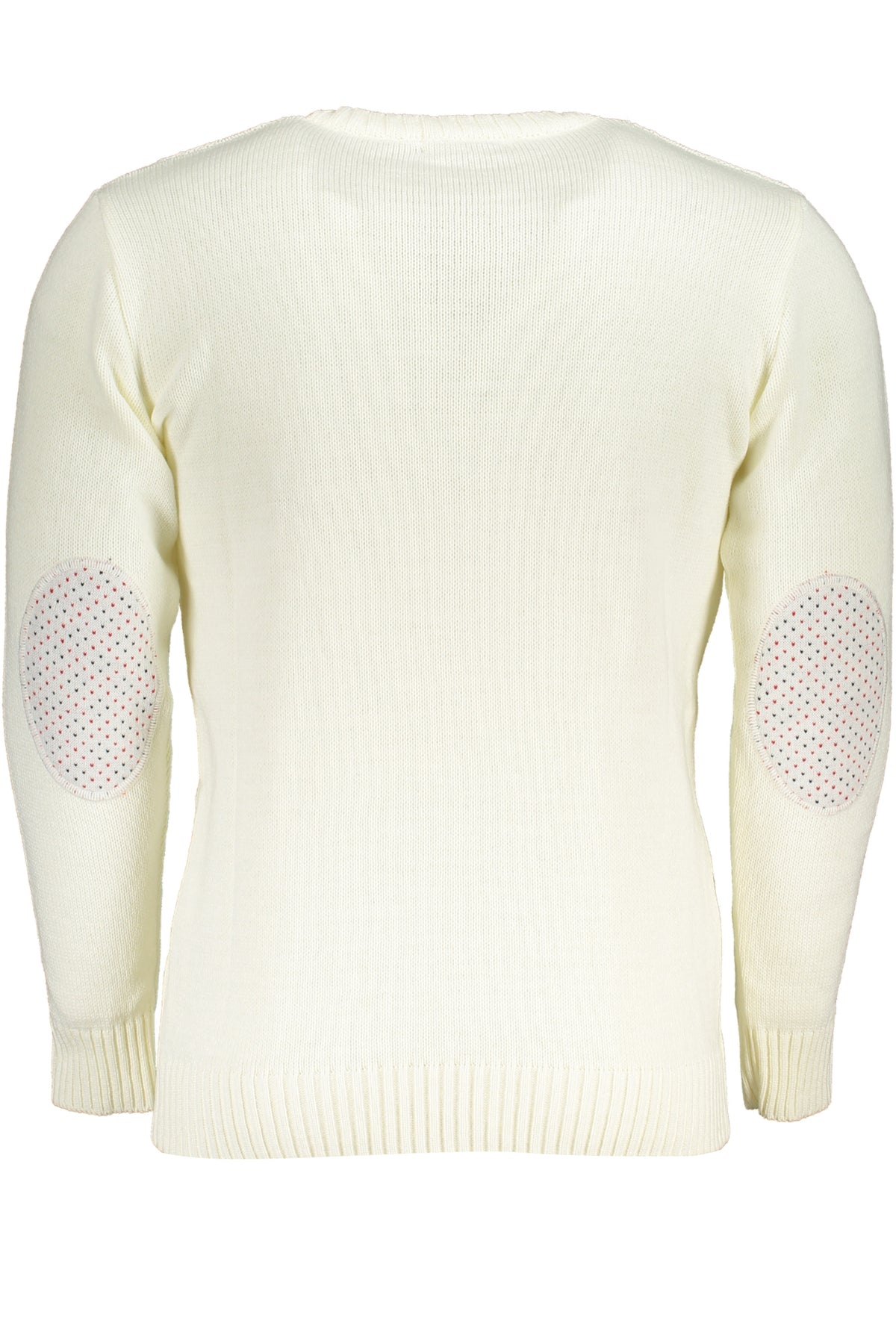 US GRAND MEN'S WHITE SWEATER