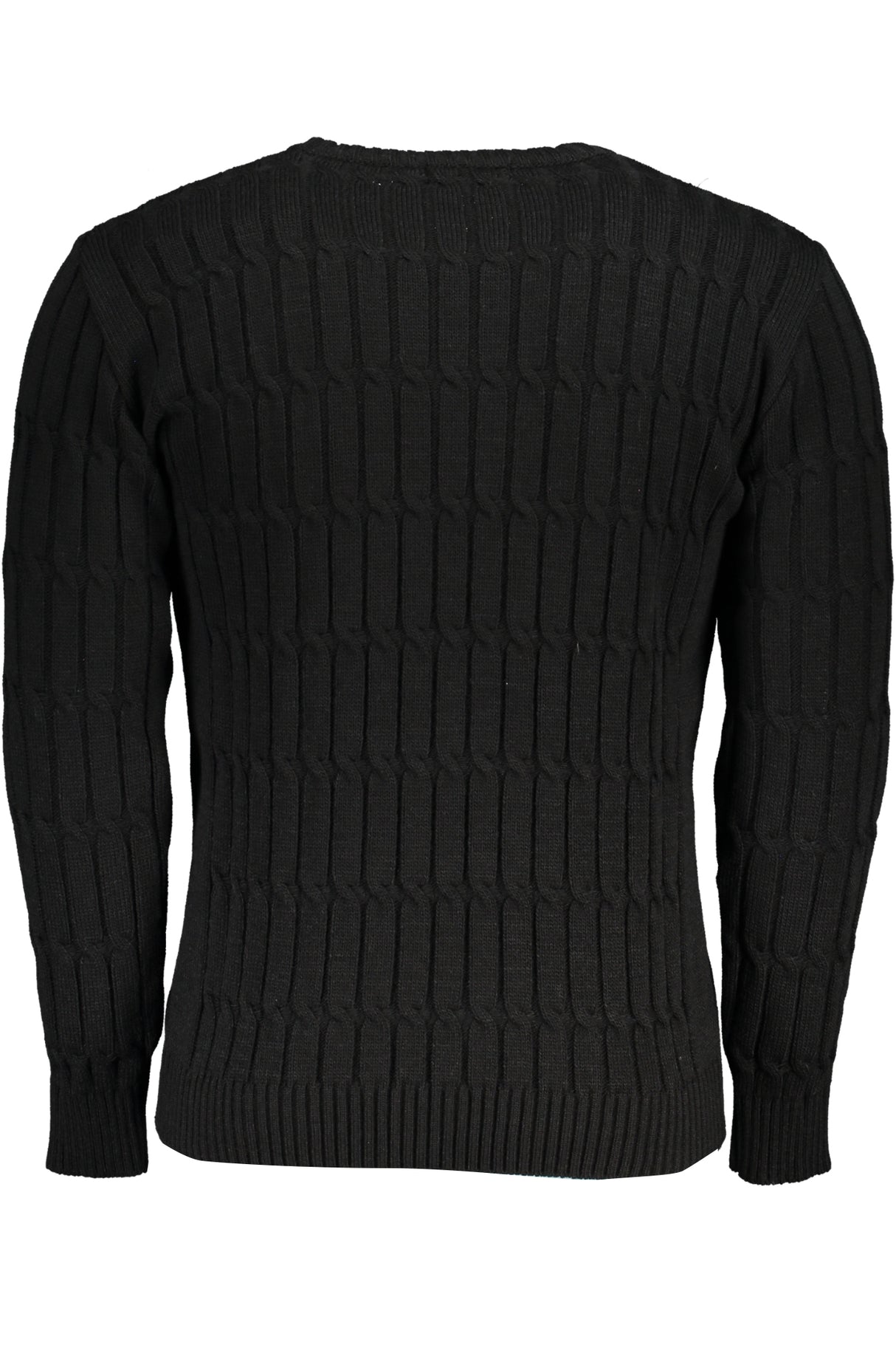 US GRAND MEN'S BLACK SWEATER