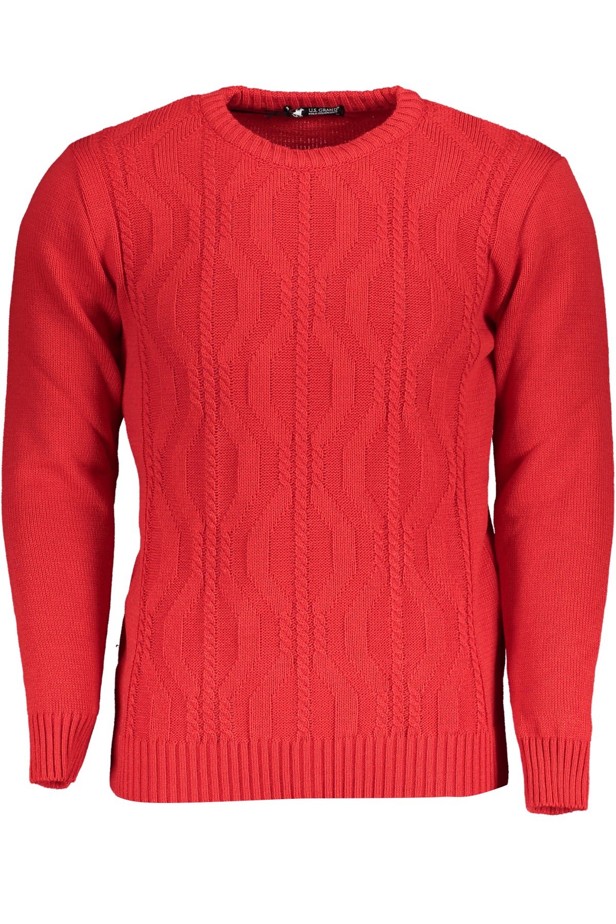 US GRAND MEN'S RED SWEATER