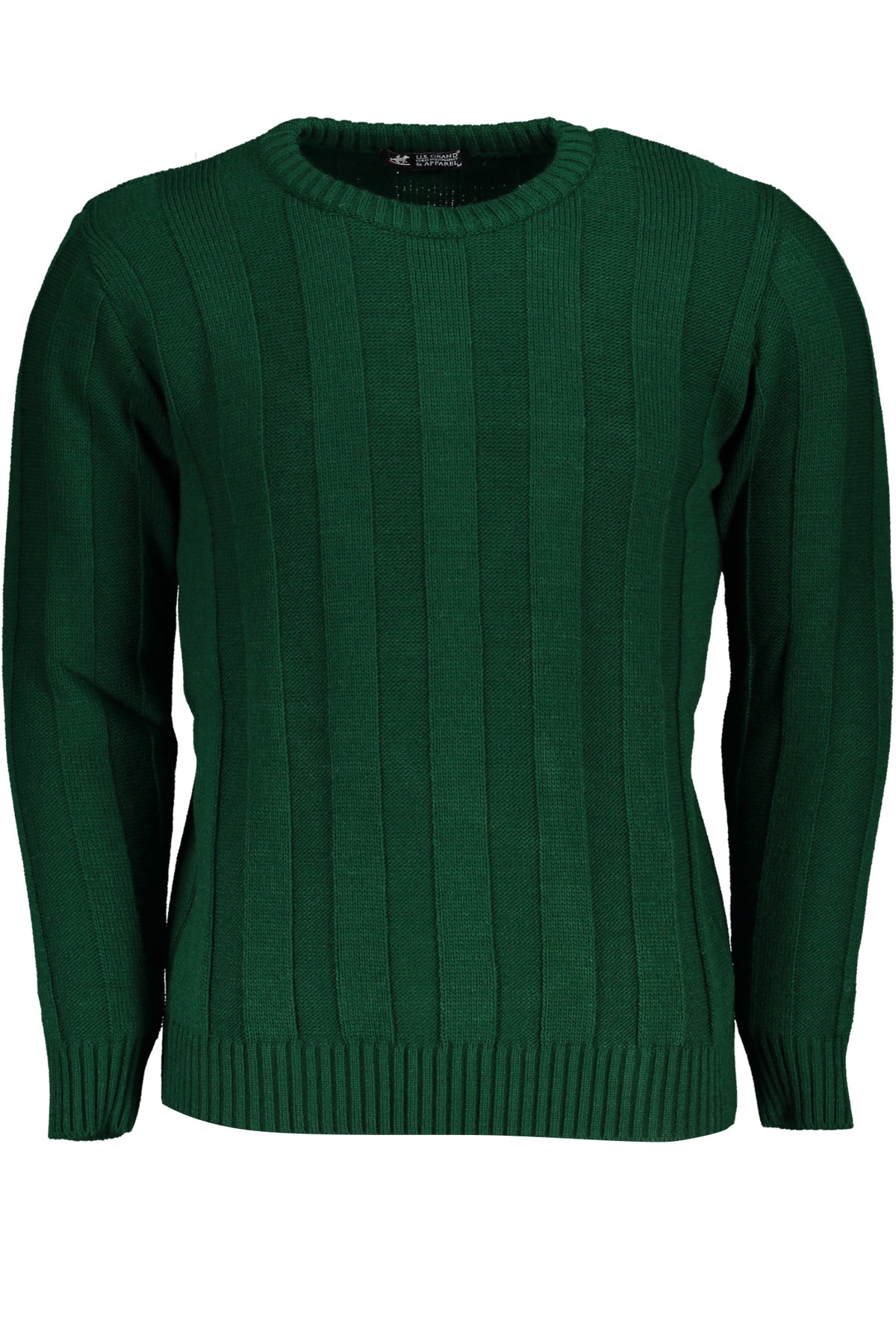 US GRAND MEN'S GREEN SWEATER