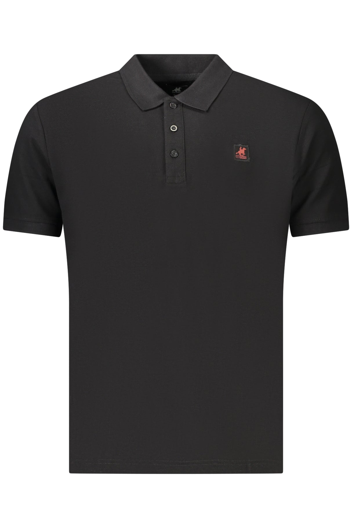 US GRAND POLO SHORT SLEEVE MEN'S BLACK