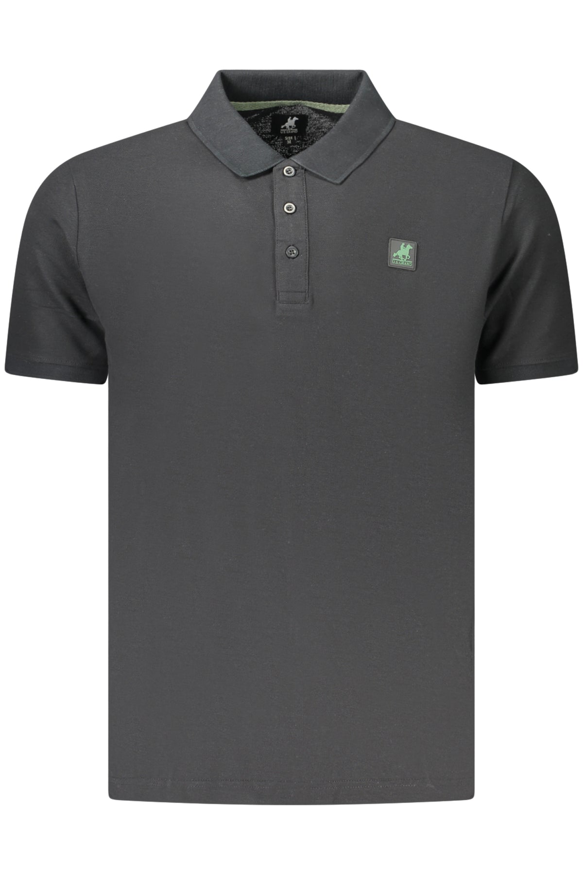 US GRAND POLO SHORT SLEEVE MEN'S BLACK
