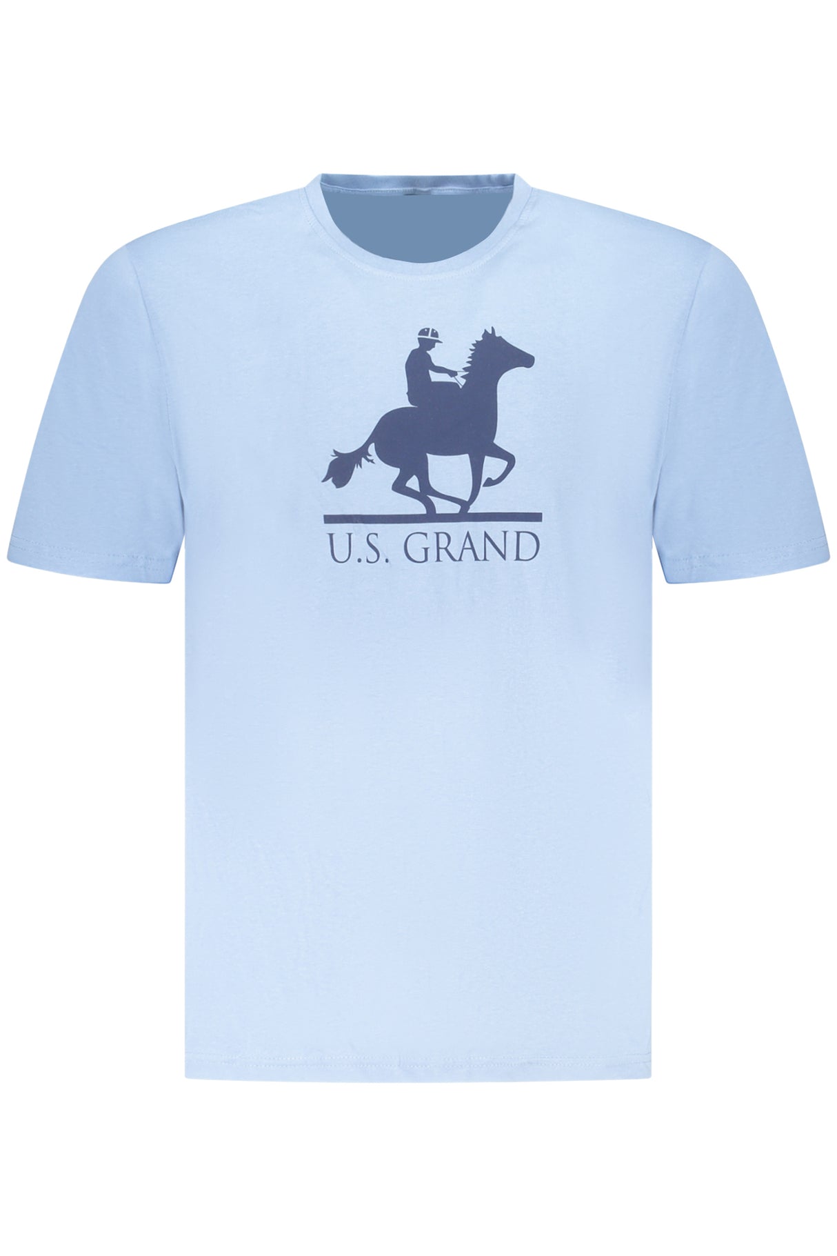 US GRAND MEN'S SHORT-SLEEVE T-SHIRT, BLUE