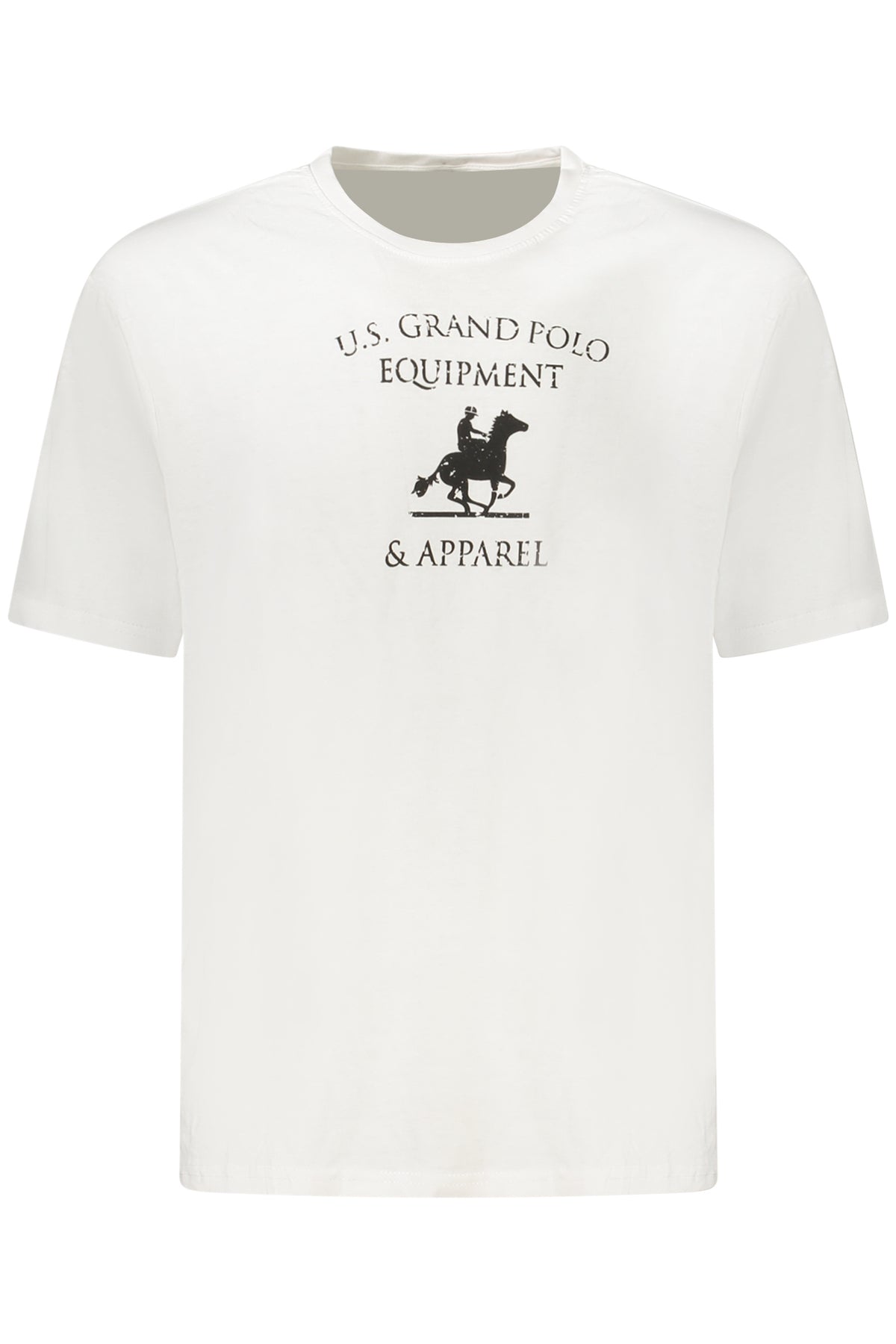US GRAND MEN'S SHORT-SLEEVE T-SHIRT WHITE