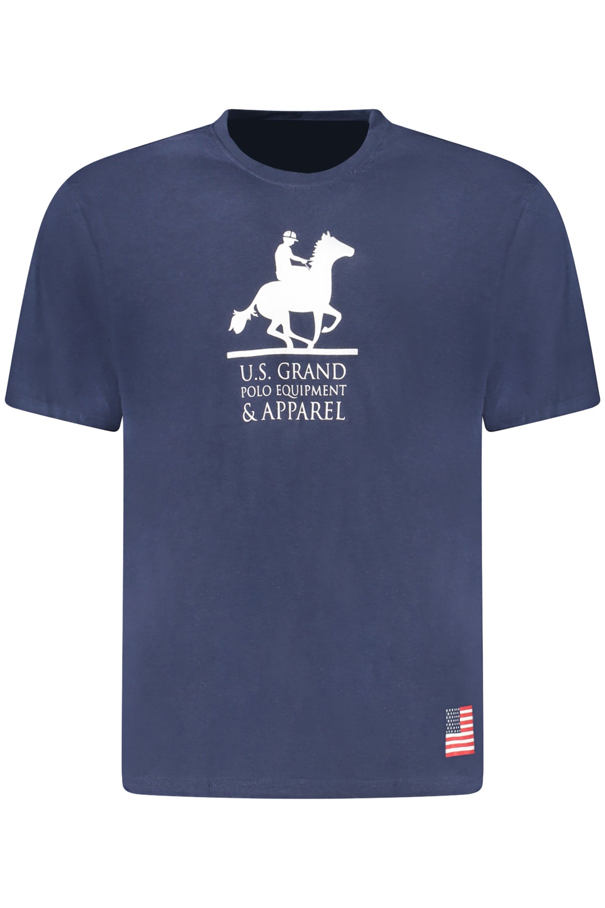 US GRAND MEN'S SHORT-SLEEVE T-SHIRT BLUE