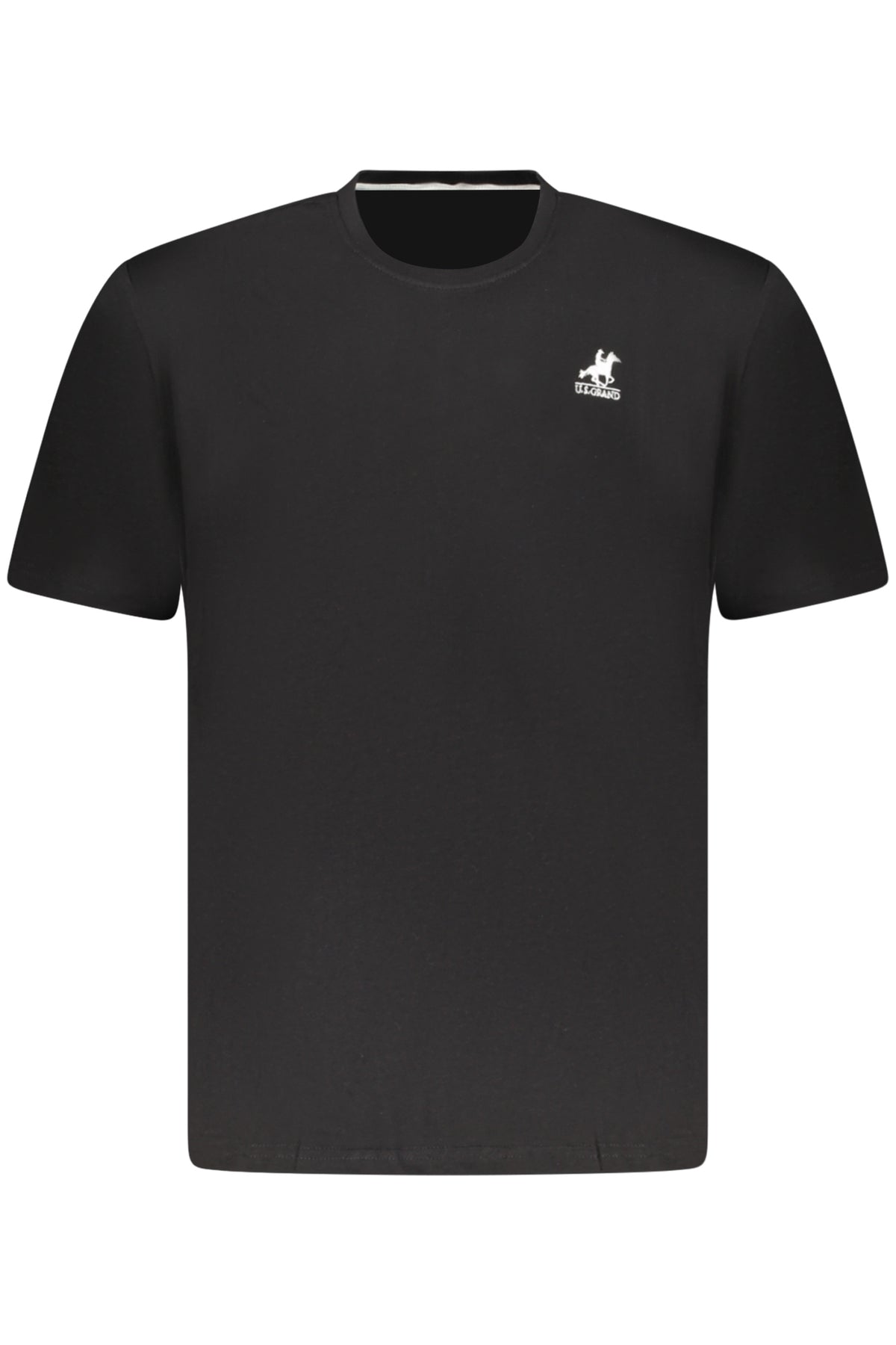 US GRAND MEN'S BLACK SHORT-SLEEVE T-SHIRT