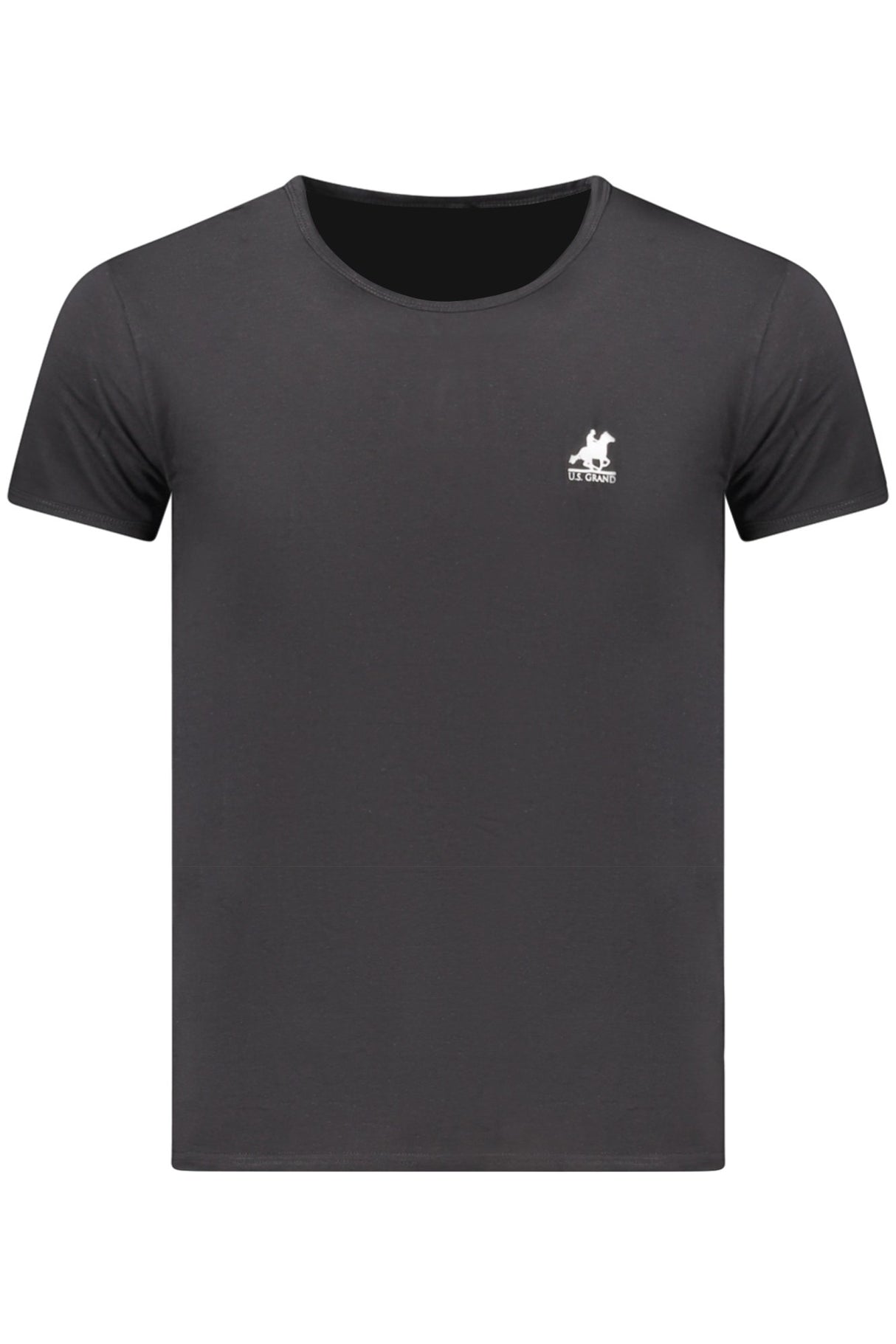 US GRAND MEN'S BLACK SHORT-SLEEVE T-SHIRT
