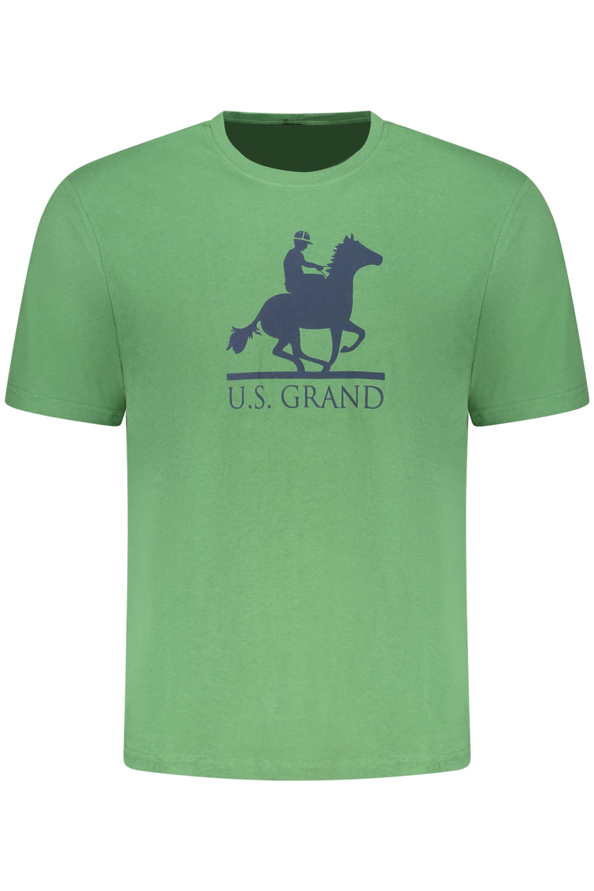 US GRAND MEN'S SHORT-SLEEVED GREEN T-SHIRT