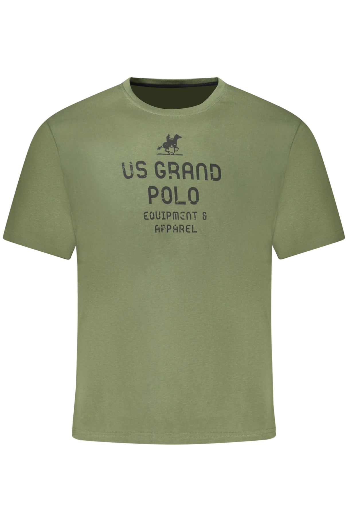US GRAND MEN'S SHORT-SLEEVED GREEN T-SHIRT