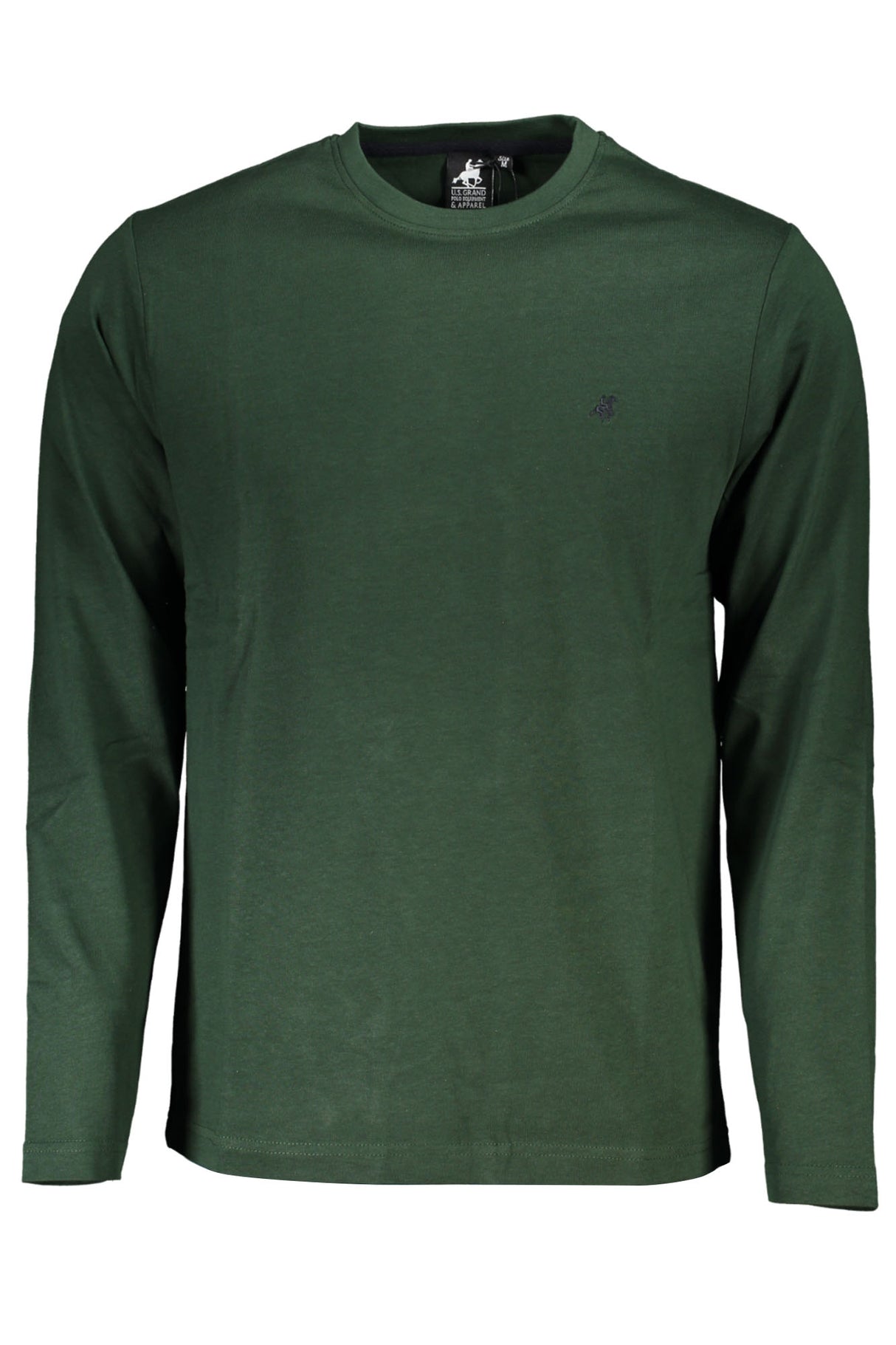 US GRAND MEN'S LONG-SLEEVED GREEN T-SHIRT