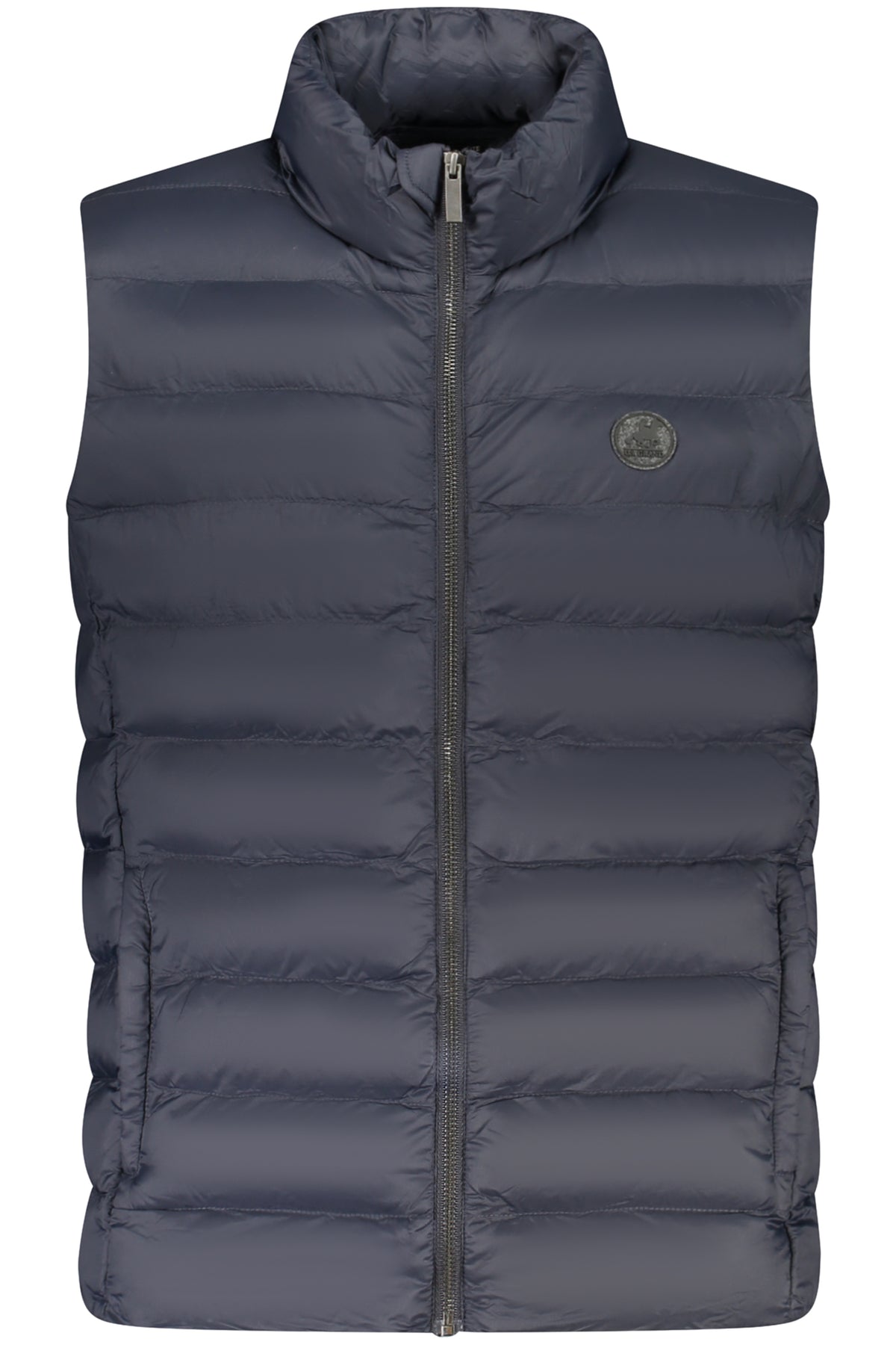 US GRAND MEN'S BLUE SLEEVELESS JACKET