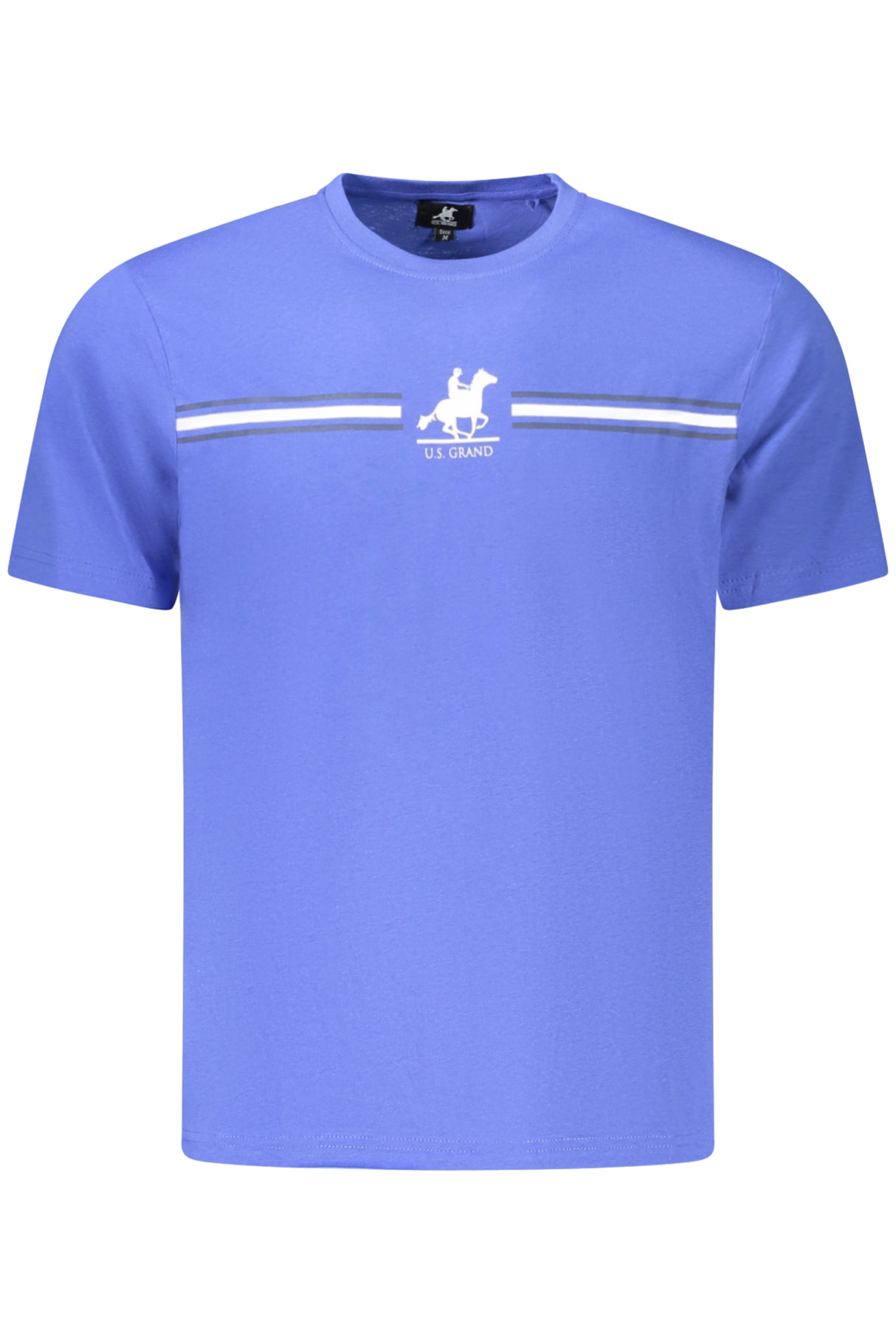 US GRAND MEN'S SHORT-SLEEVE T-SHIRT BLUE