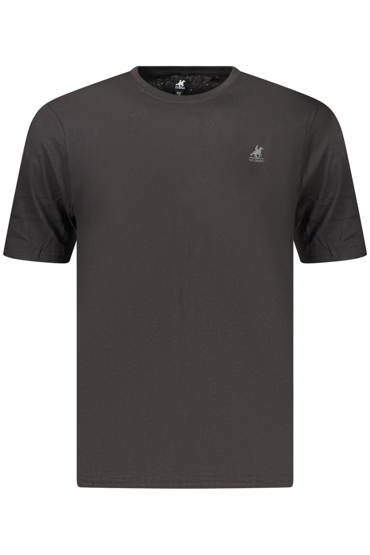 US GRAND MEN'S BLACK SHORT-SLEEVE T-SHIRT