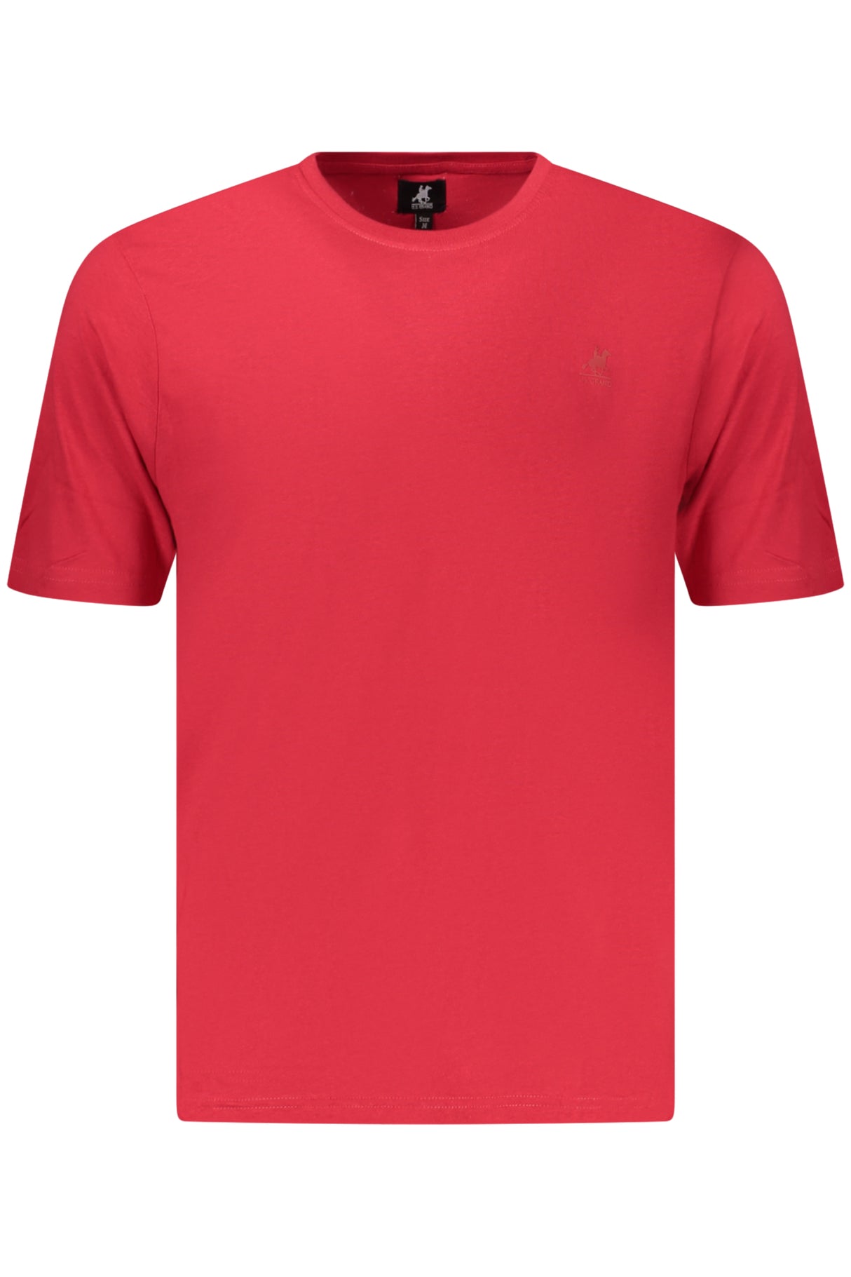 US GRAND MEN'S SHORT-SLEEVED RED T-SHIRT