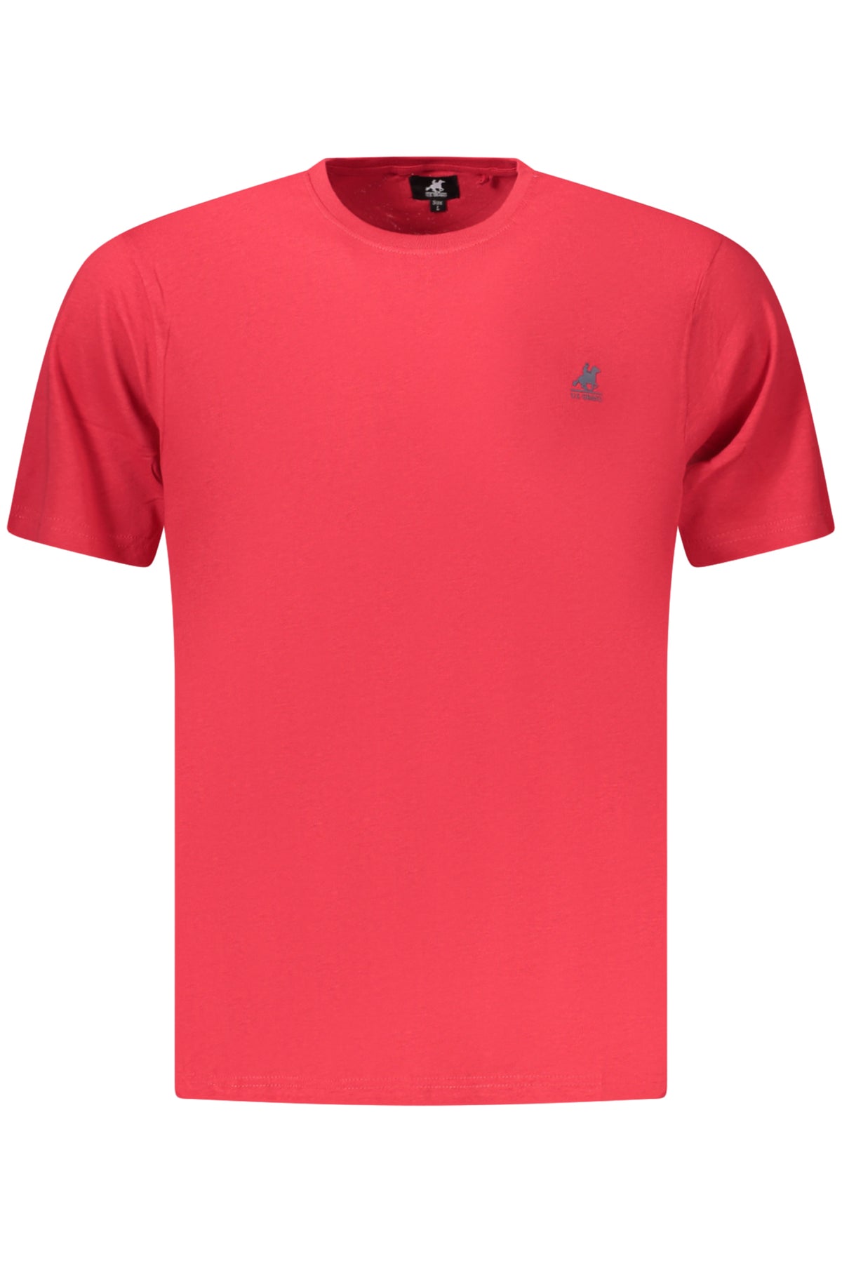 US GRAND MEN'S SHORT-SLEEVED RED T-SHIRT