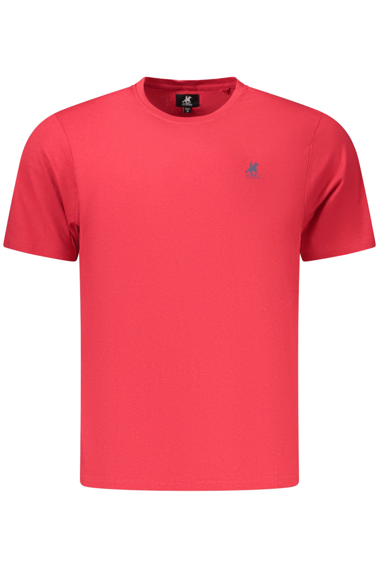 US GRAND MEN'S SHORT-SLEEVED RED T-SHIRT