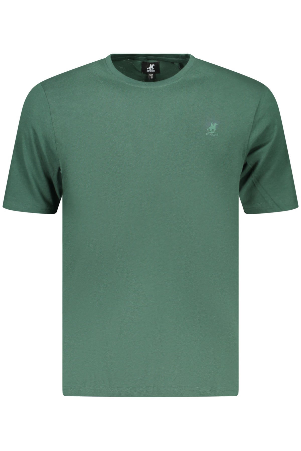 US GRAND MEN'S SHORT-SLEEVED GREEN T-SHIRT