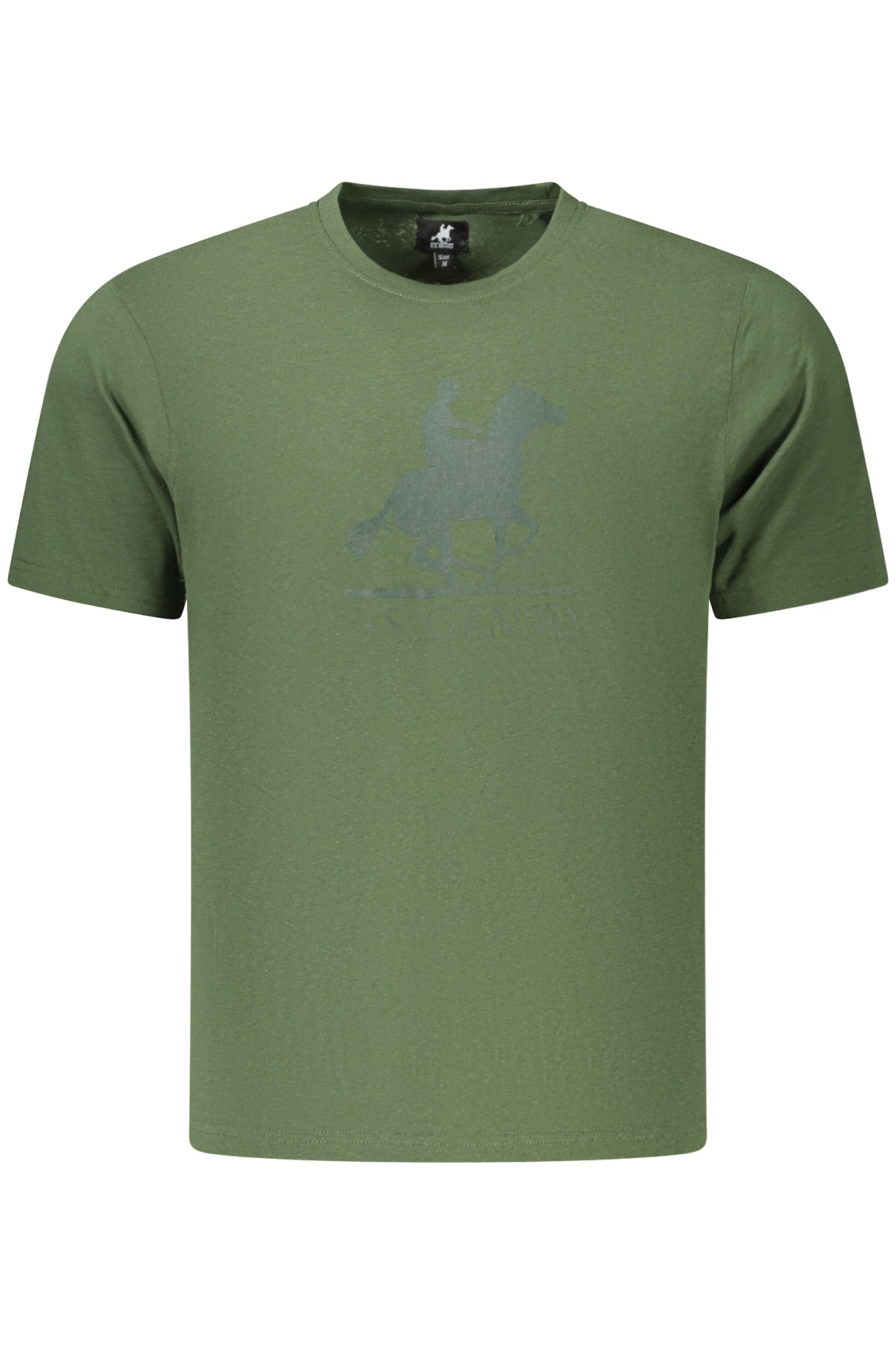 US GRAND MEN'S SHORT-SLEEVED GREEN T-SHIRT