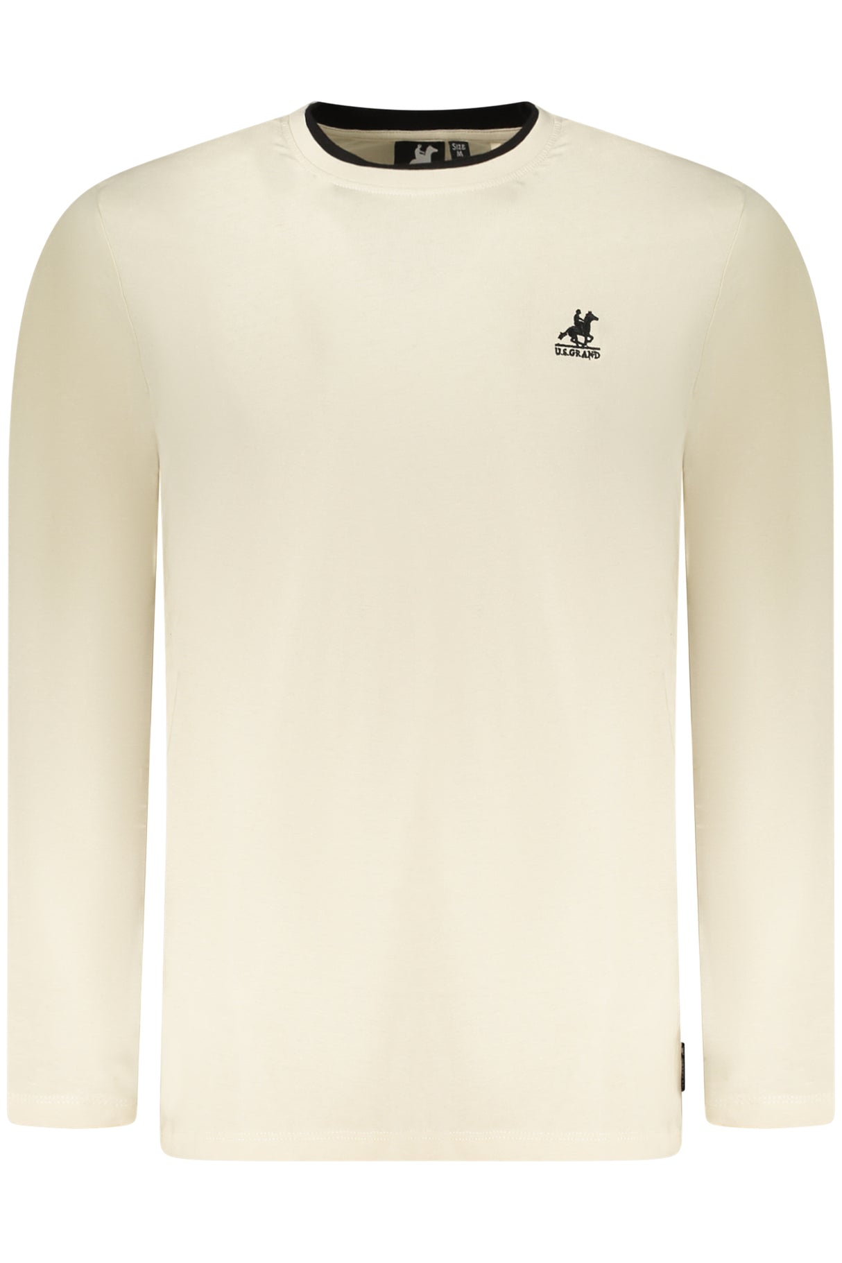 US GRAND MEN'S LONG-SLEEVE T-SHIRT BEIGE