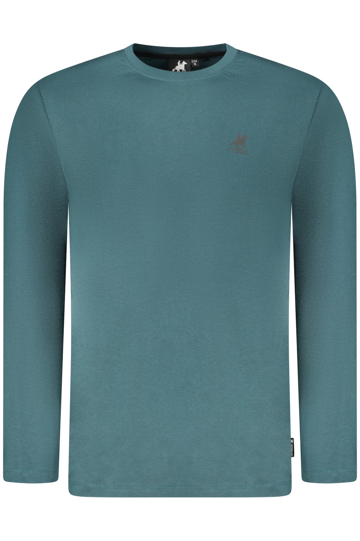 US GRAND MEN'S LONG-SLEEVED GREEN T-SHIRT