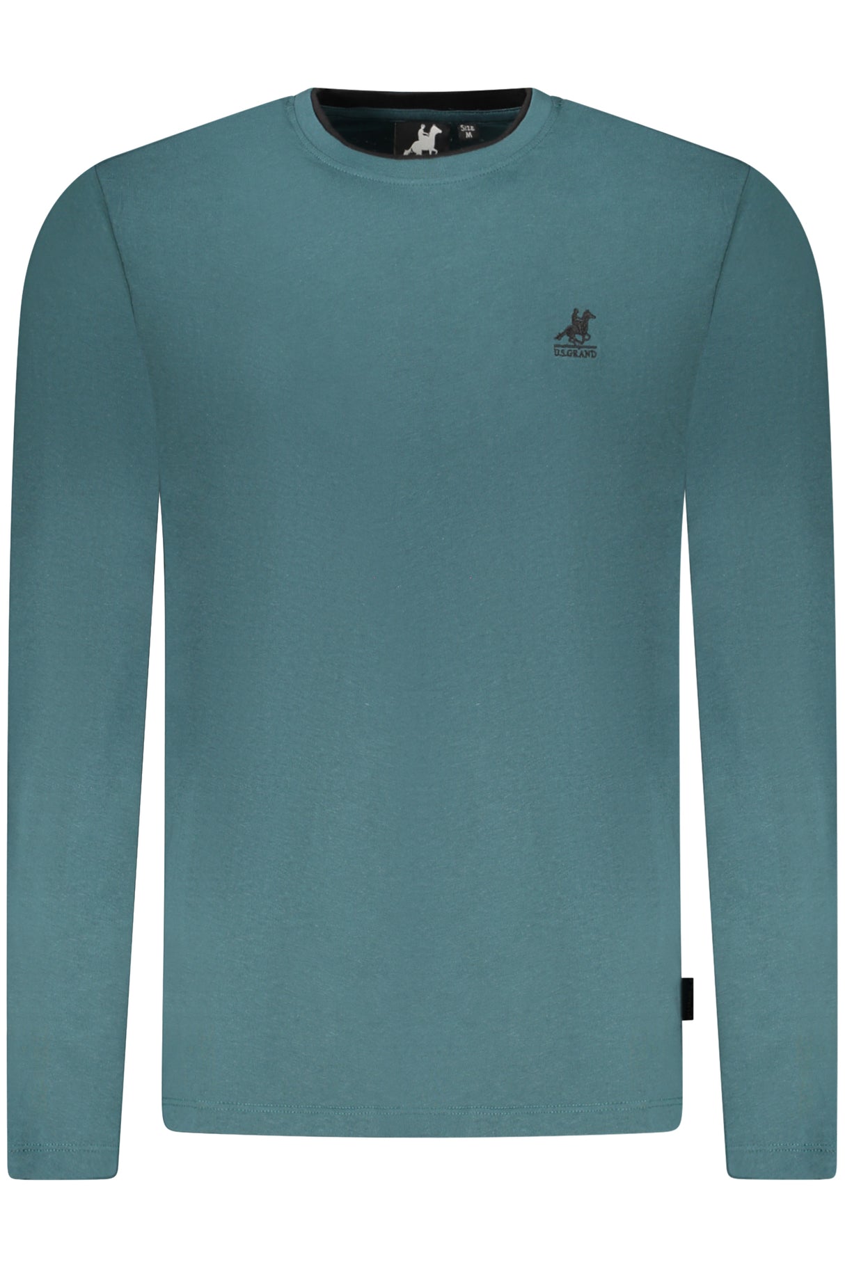 US GRAND MEN'S LONG-SLEEVED GREEN T-SHIRT
