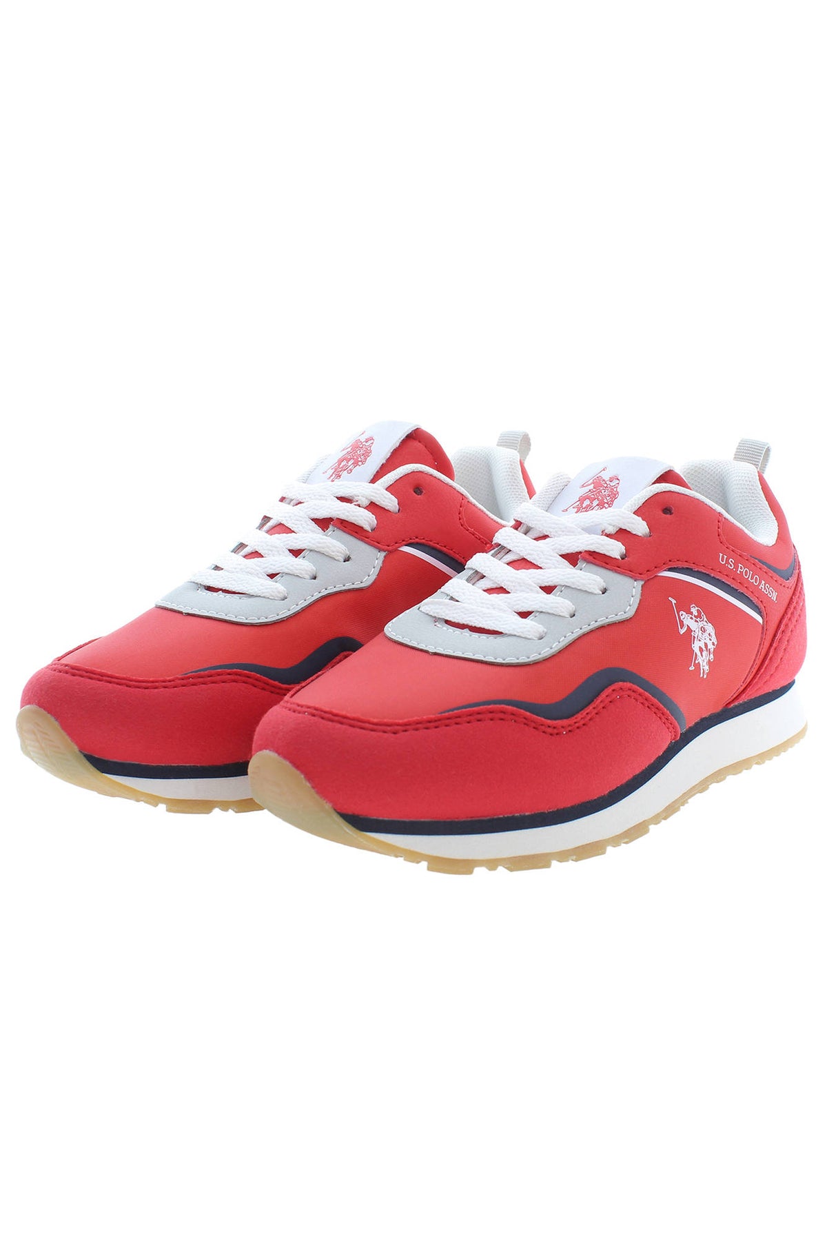 US POLO ASSN. KIDS' RED SPORTS FOOTWEAR
