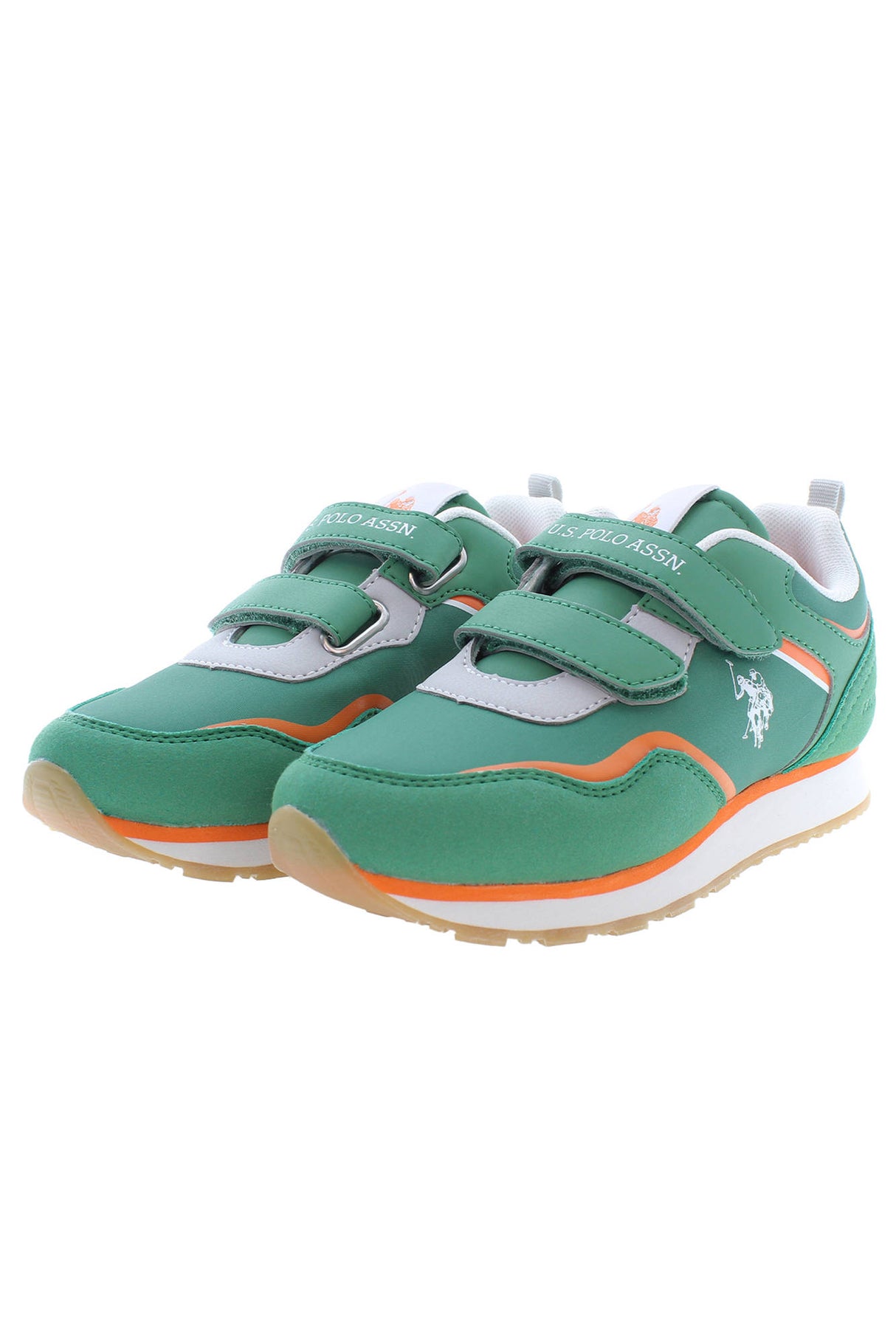 US POLO ASSN. CHILDREN'S GREEN SPORTS FOOTWEAR