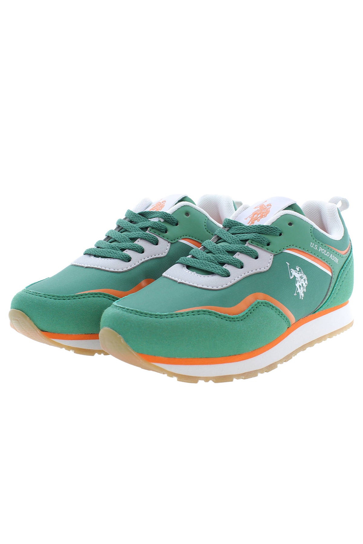 US POLO ASSN. CHILDREN'S GREEN SPORTS FOOTWEAR
