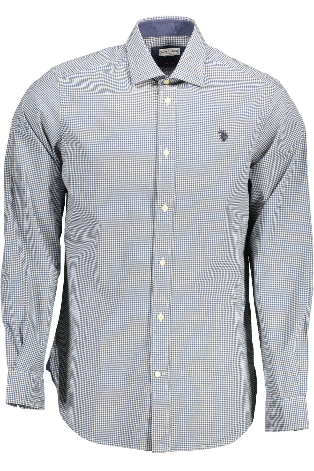 US POLO ASSN. MEN'S LONG-SLEEVED SHIRT, BLUE