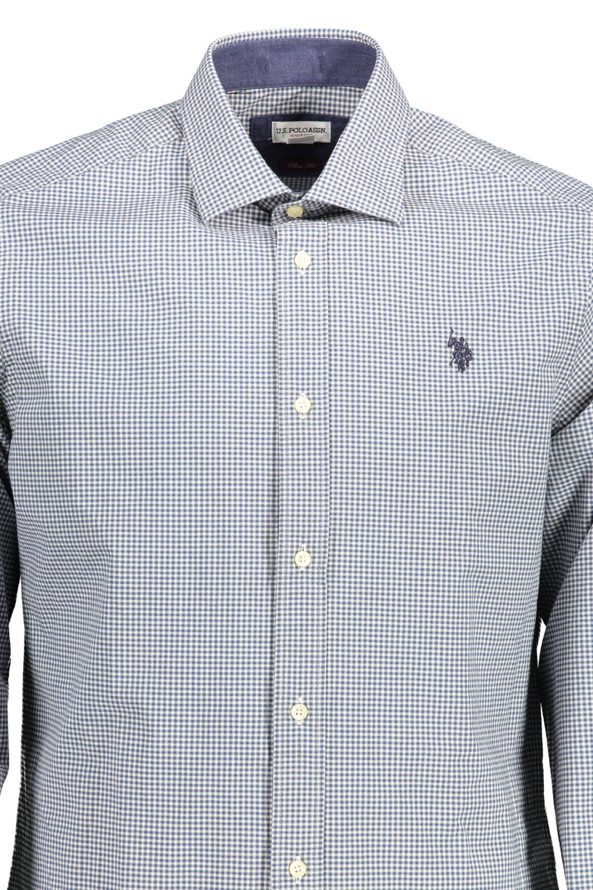 US POLO ASSN. MEN'S LONG-SLEEVED SHIRT, BLUE