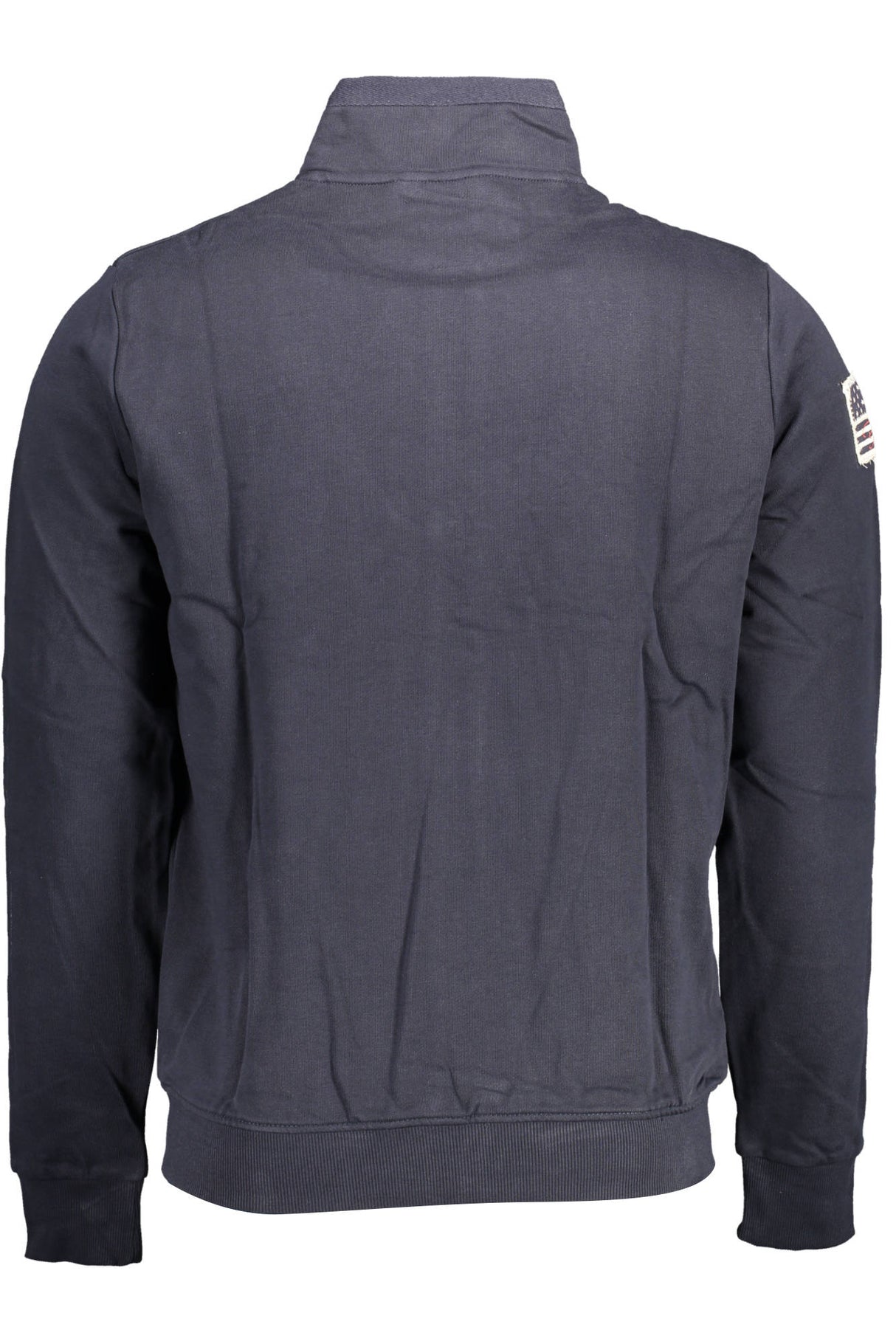 US POLO ASSN. MEN'S BLUE ZIP-UP SWEATSHIRT