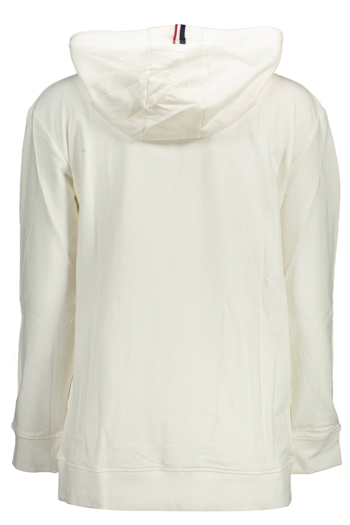 US POLO ASSN. WOMEN'S WHITE ZIP-UP SWEATSHIRT